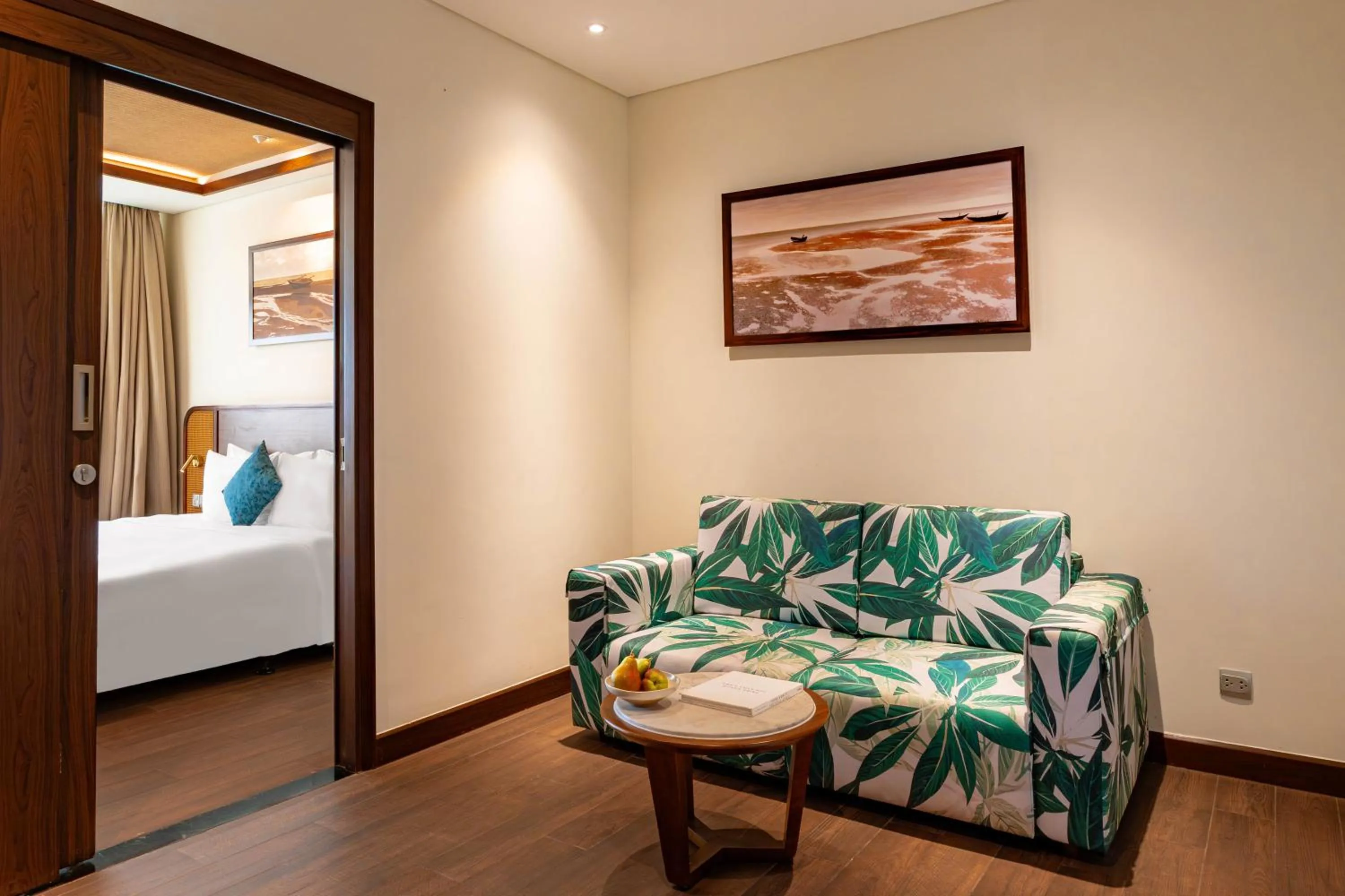 Living room, Bed in Best Western Premier Sonasea Phu Quoc