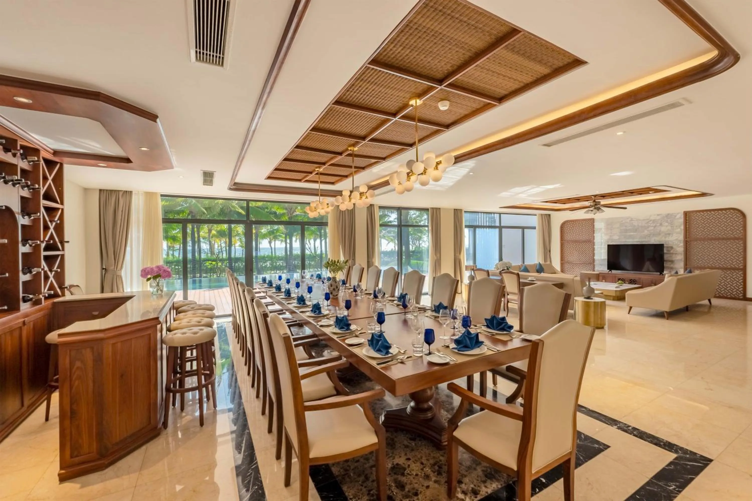 Living room in Best Western Premier Sonasea Phu Quoc