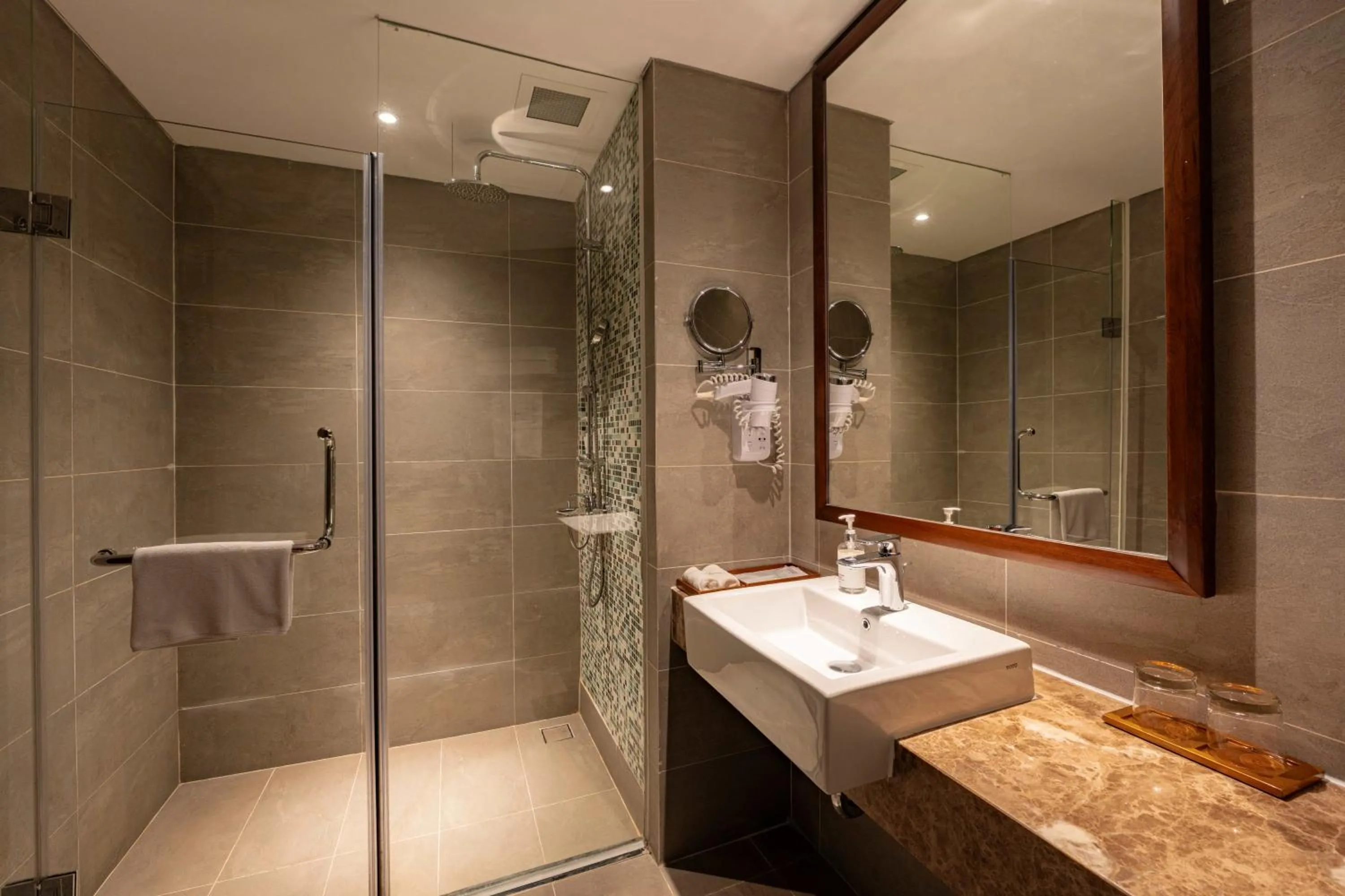 Shower in Best Western Premier Sonasea Phu Quoc