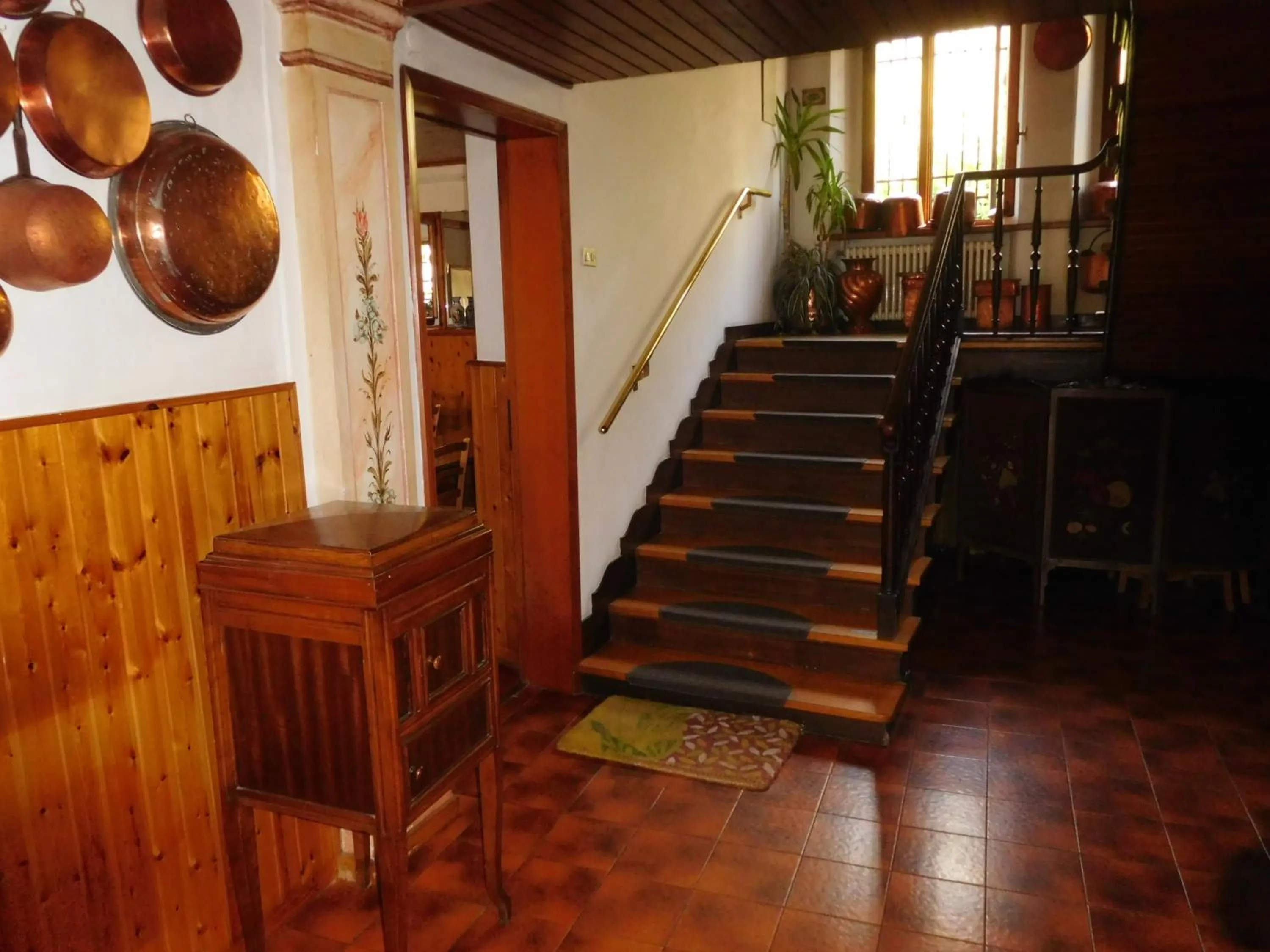 Decorative detail in Antico Albergo Sant'Antonio