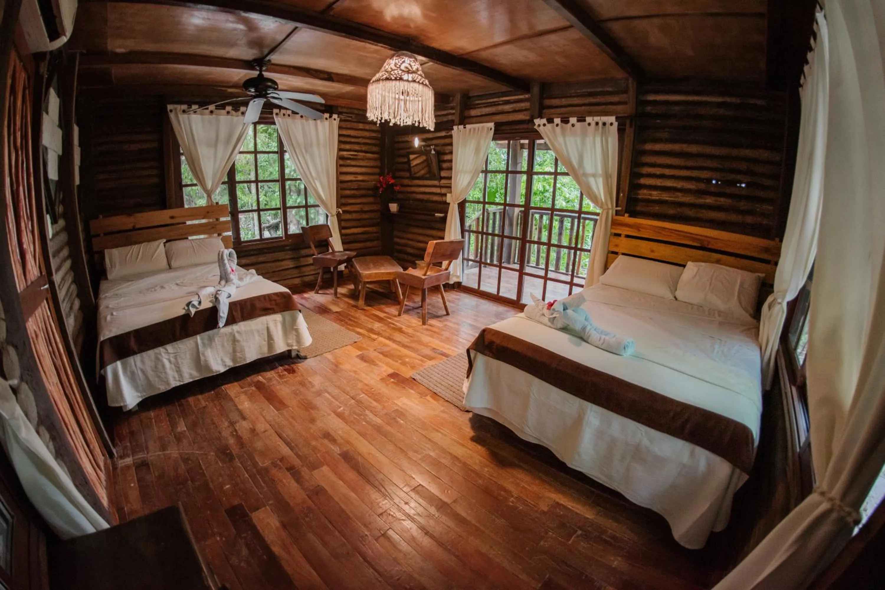 Bed in Hotel El Chital