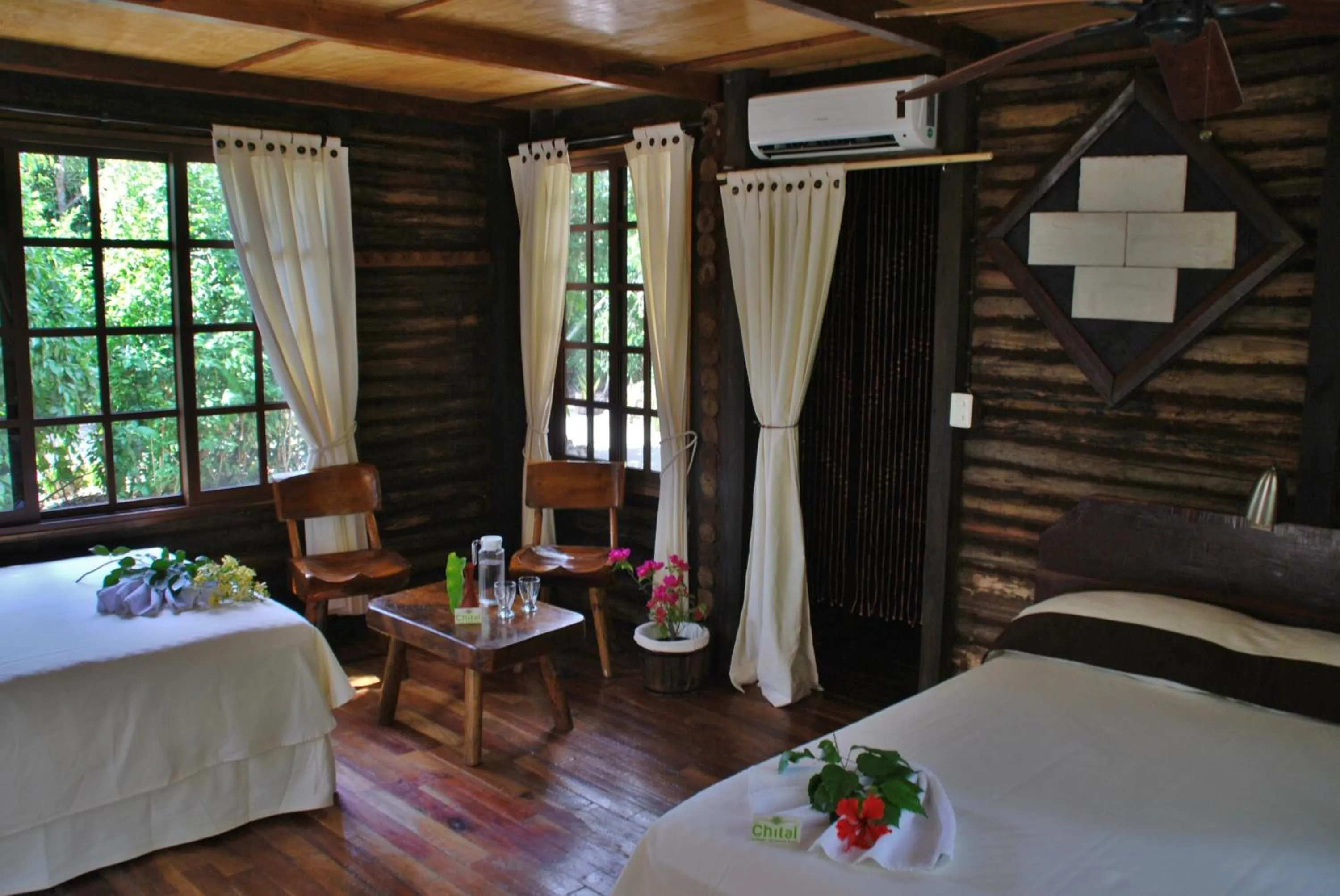 Bed in Hotel El Chital