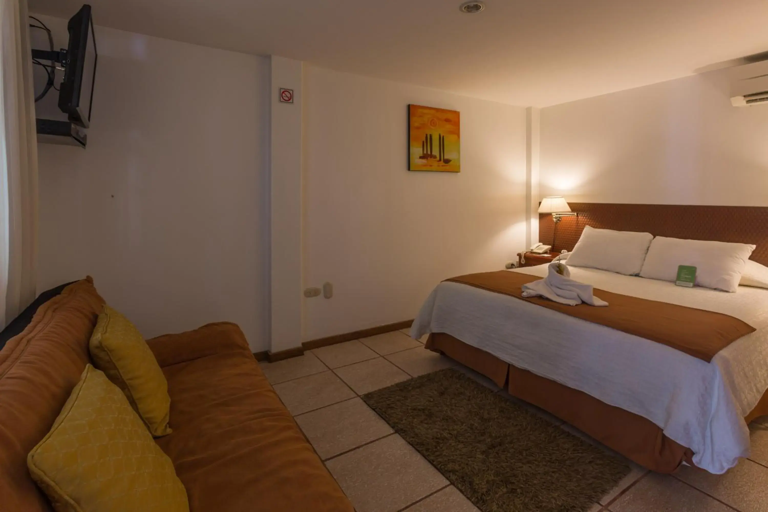 Garden view, Bed in Hotel Balandra Garden view, Bed in Hotel Balandra