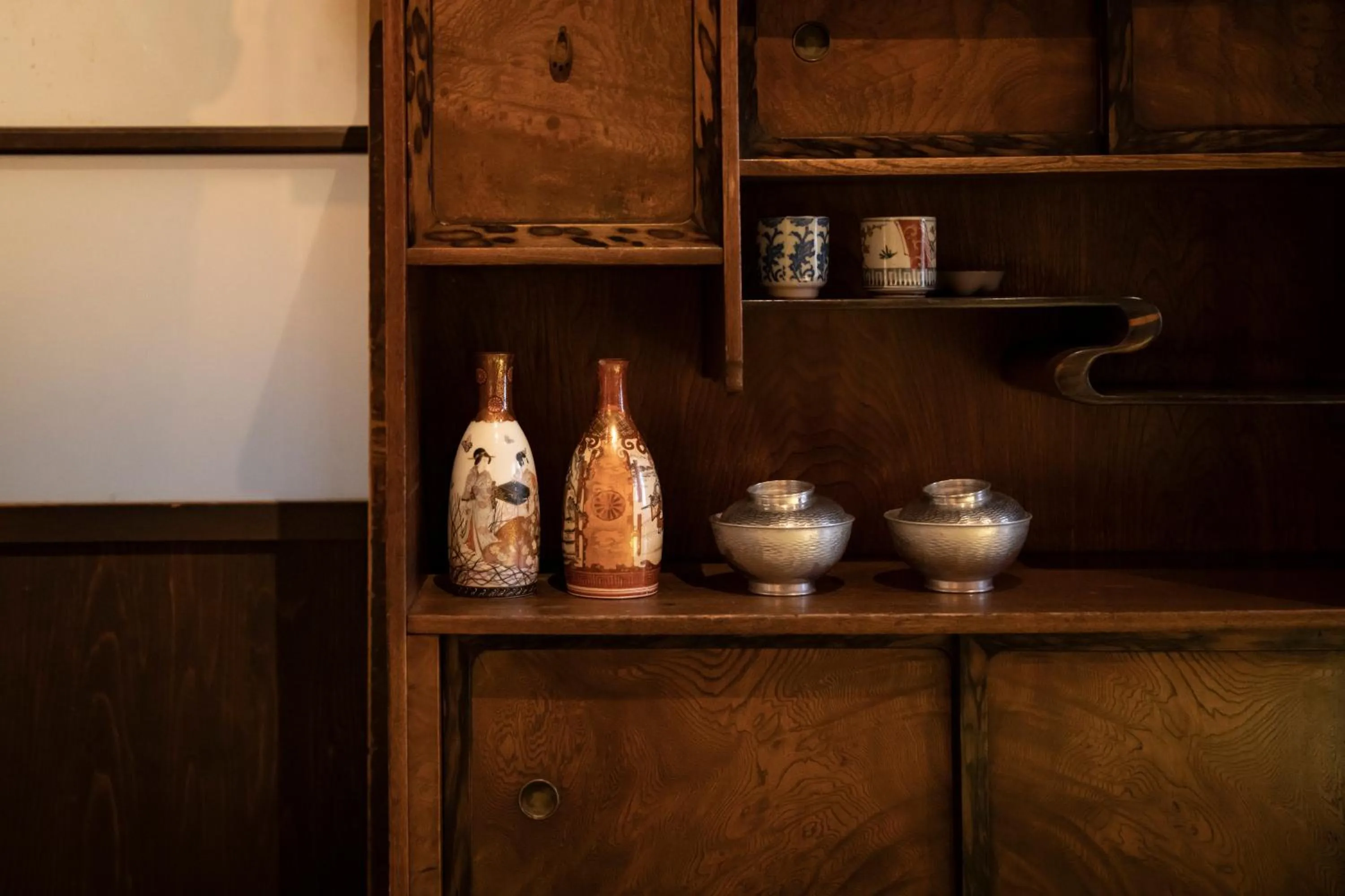 Alcoholic drinks in Kanazawa Machiya Kenroku