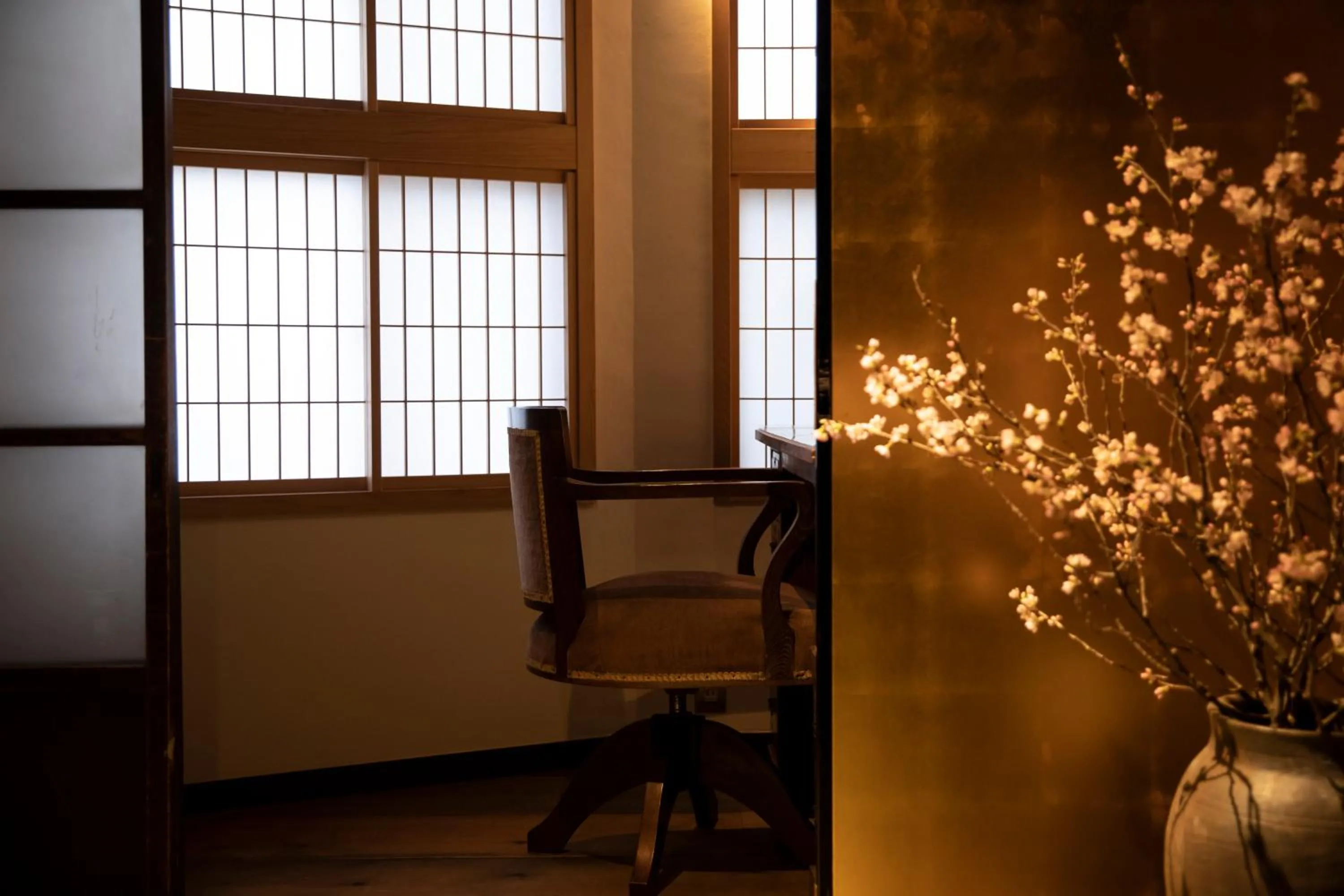 Living room in Kanazawa Machiya Kenroku