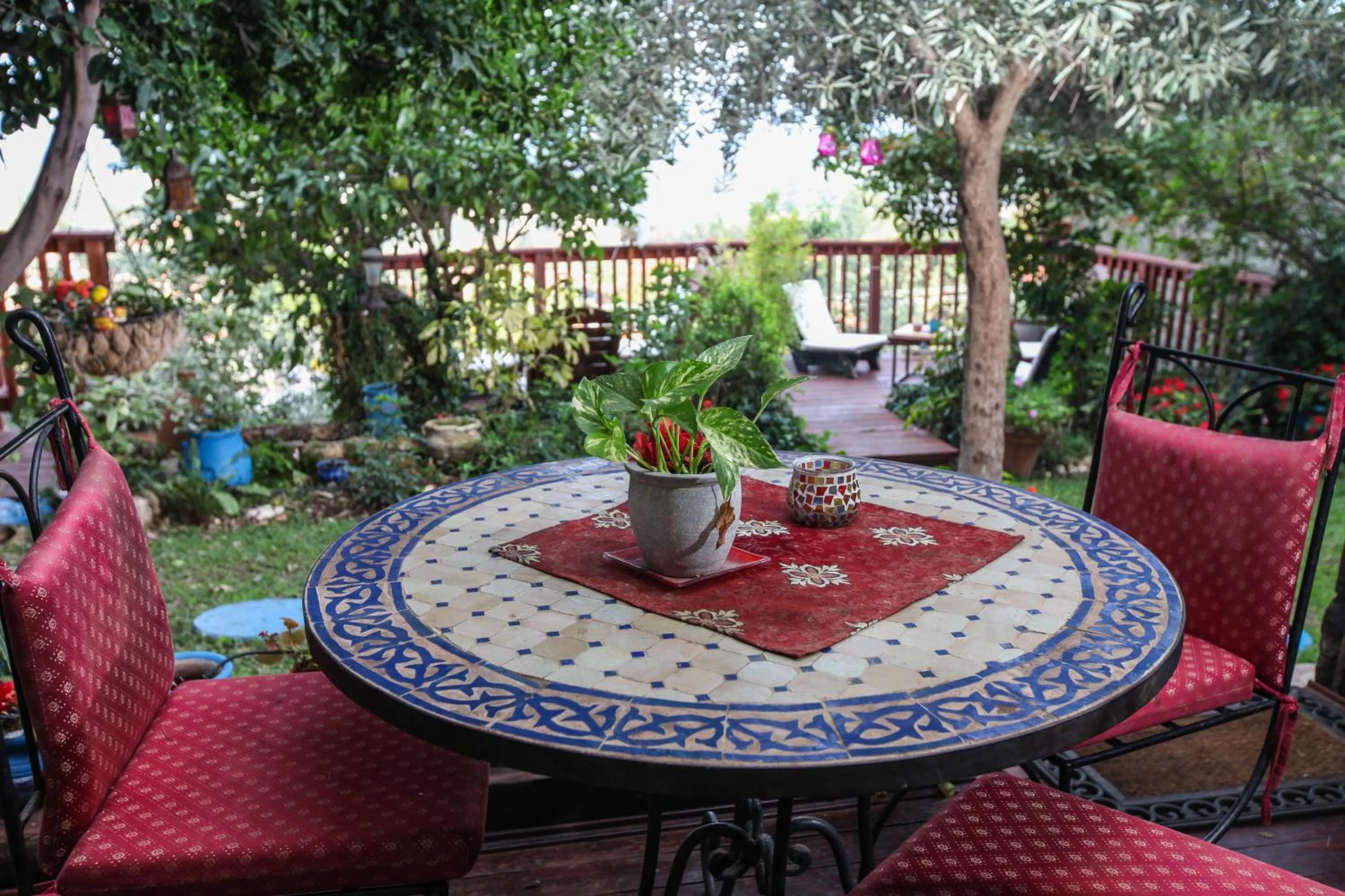 Balcony/Terrace in Havaya Ba Nof Lodge
