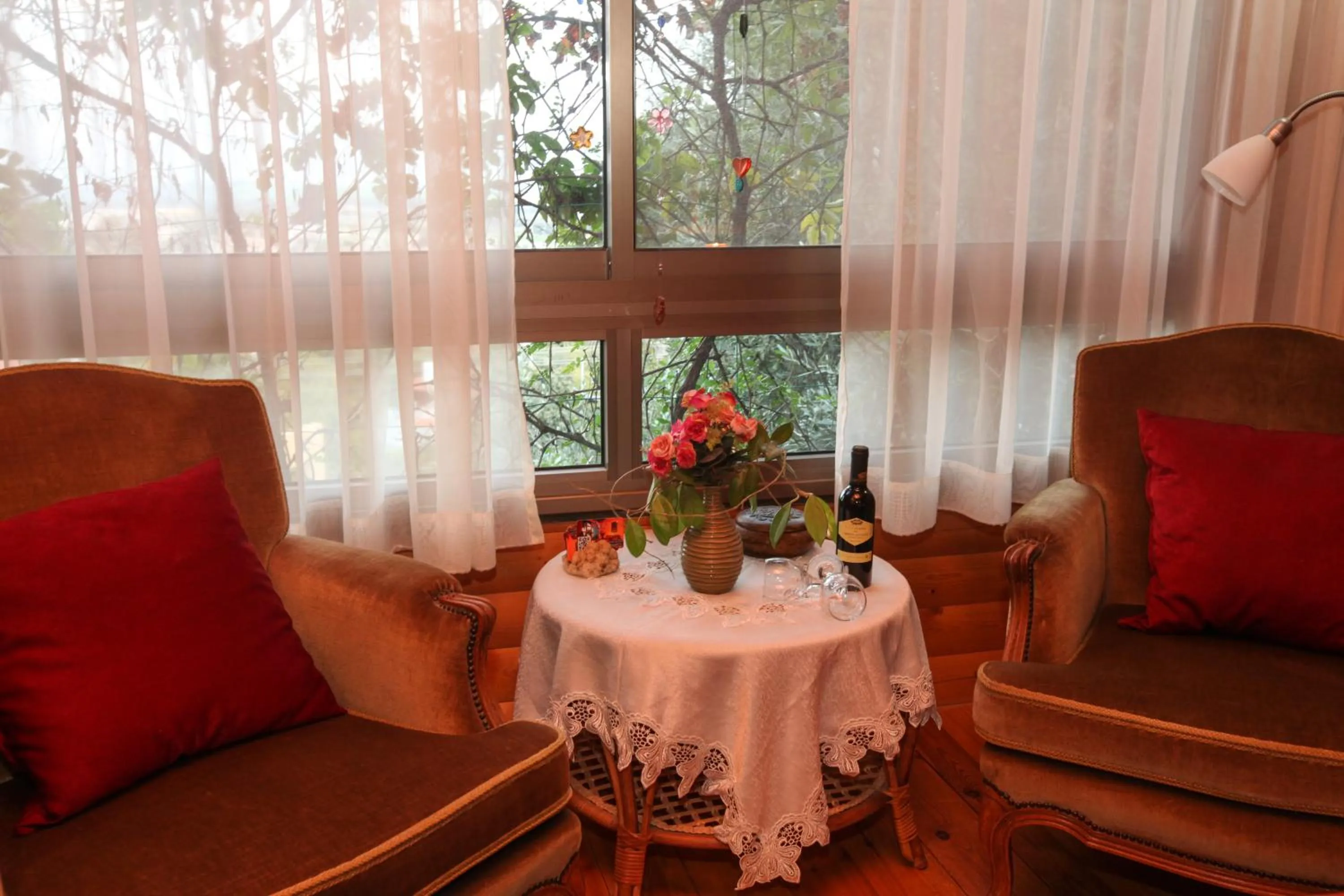 Living room in Havaya Ba Nof Lodge