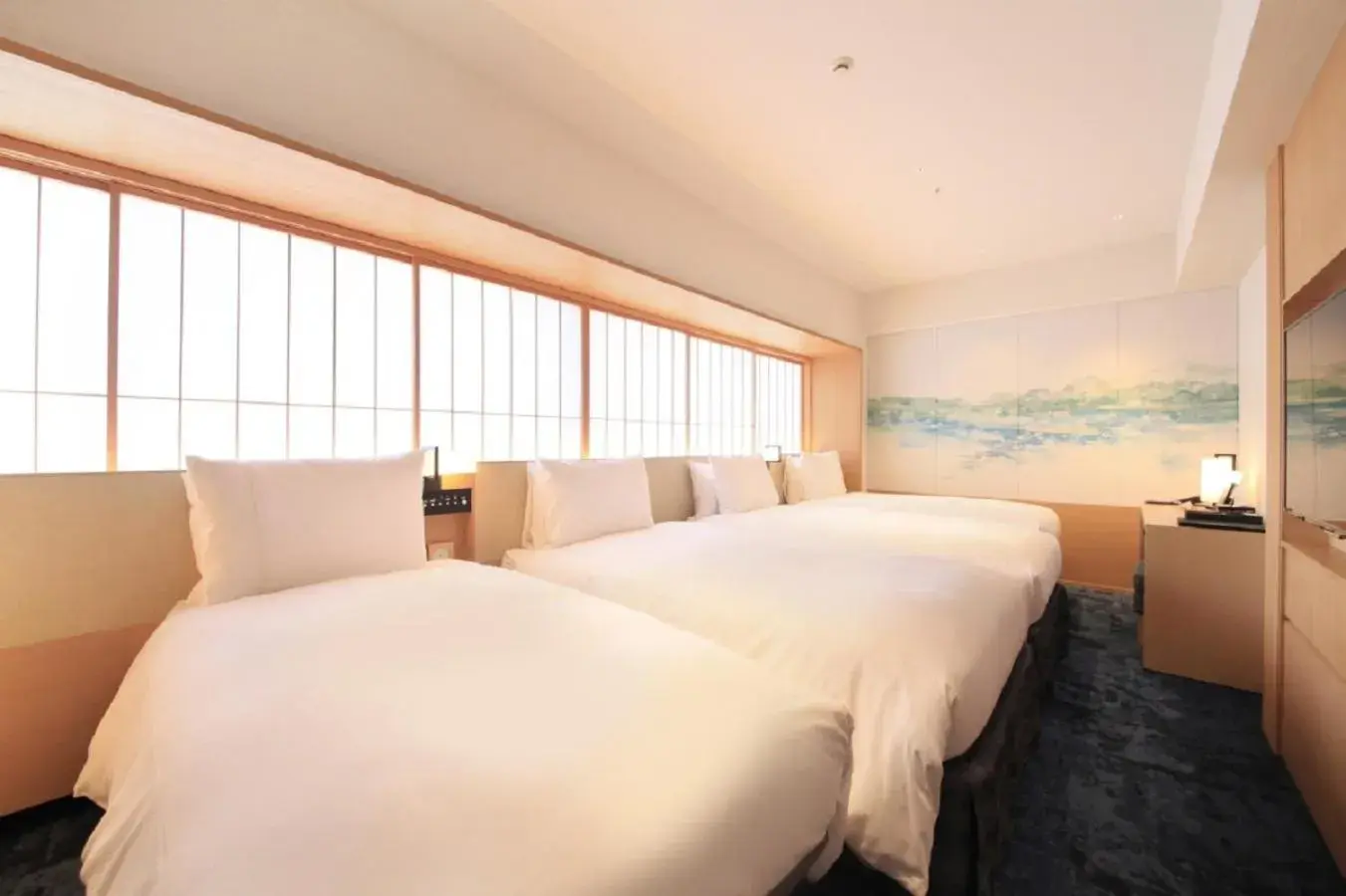 Bed in Richmond Hotel Premier Kyoto Ekimae