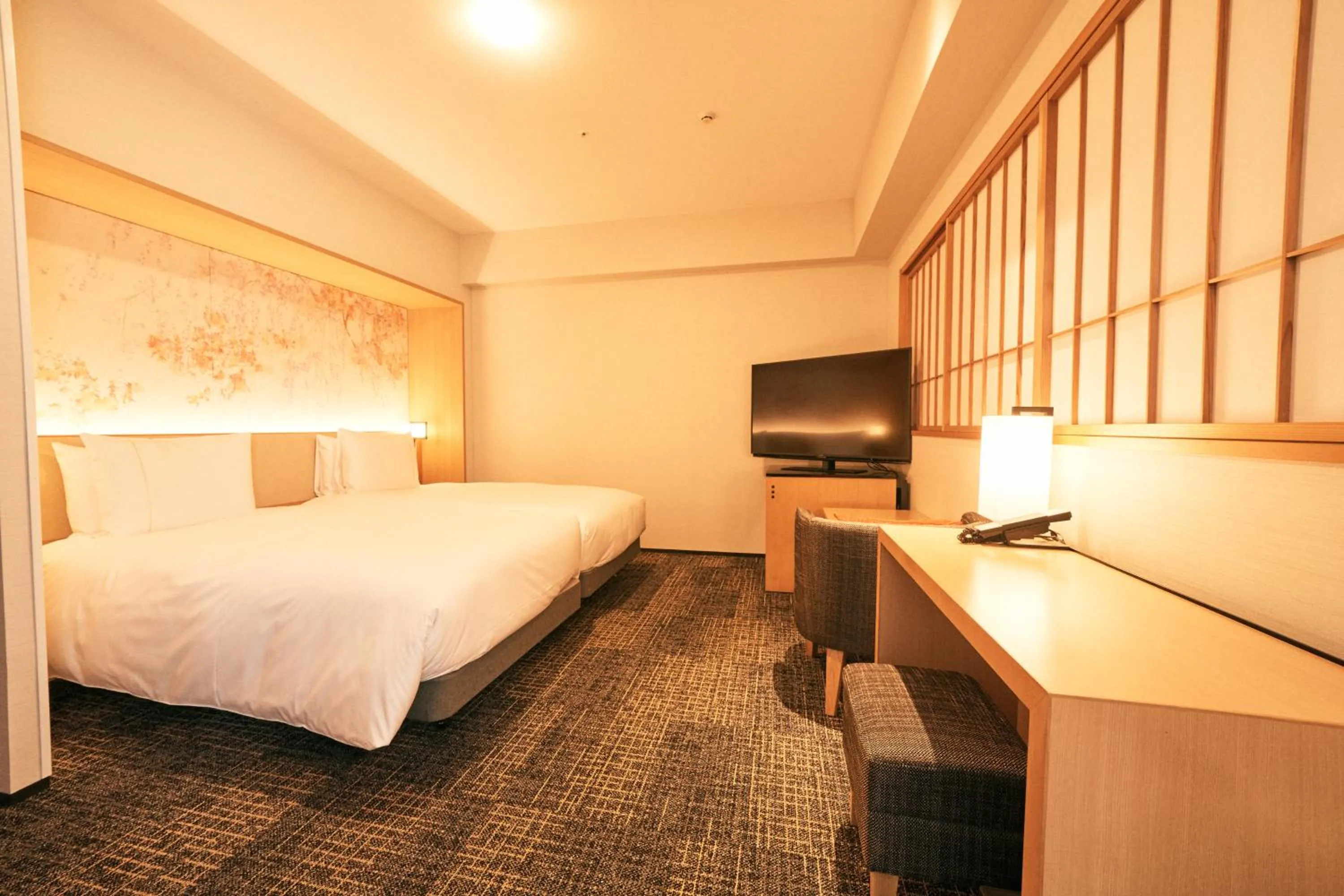 Bed in Richmond Hotel Premier Kyoto Ekimae