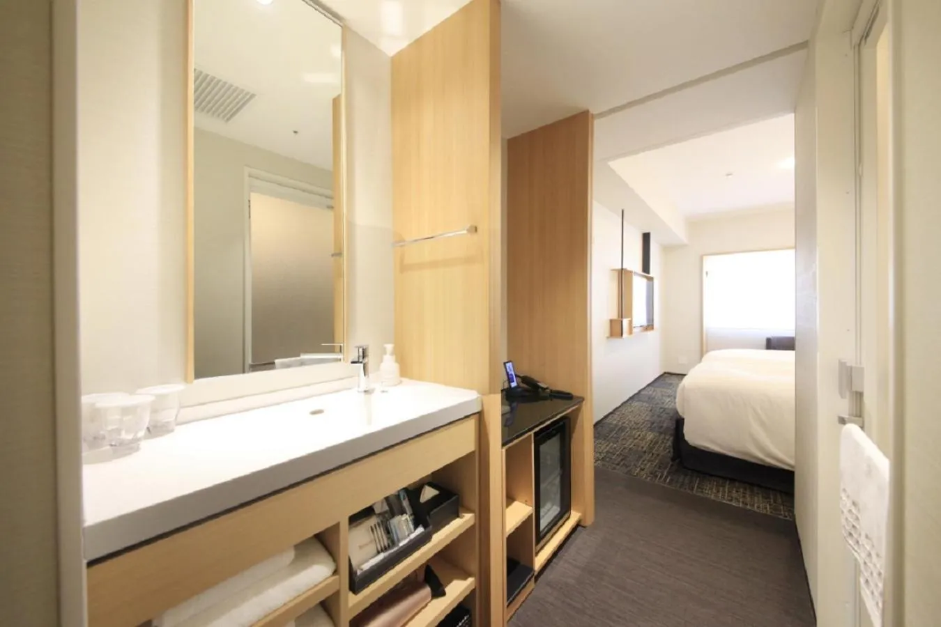 Bed in Richmond Hotel Premier Kyoto Ekimae