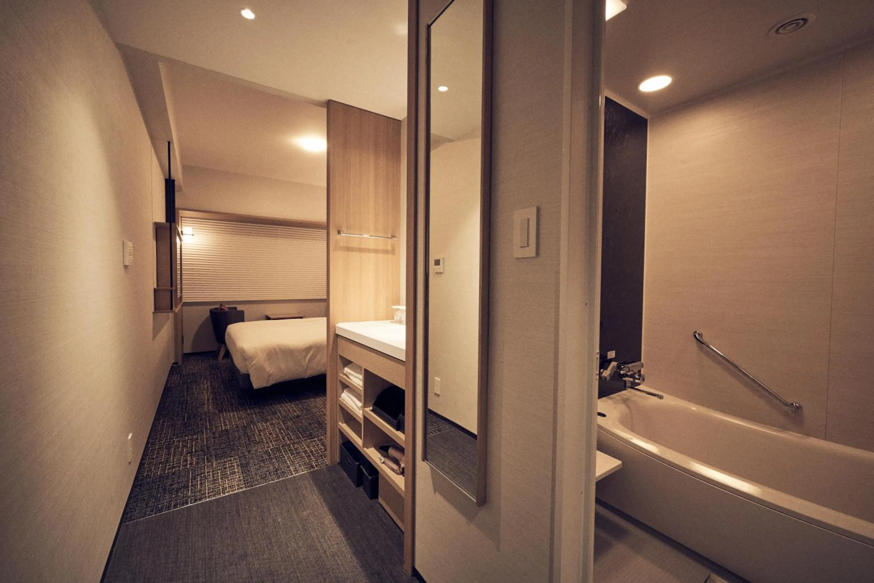 Bed in Richmond Hotel Premier Kyoto Ekimae