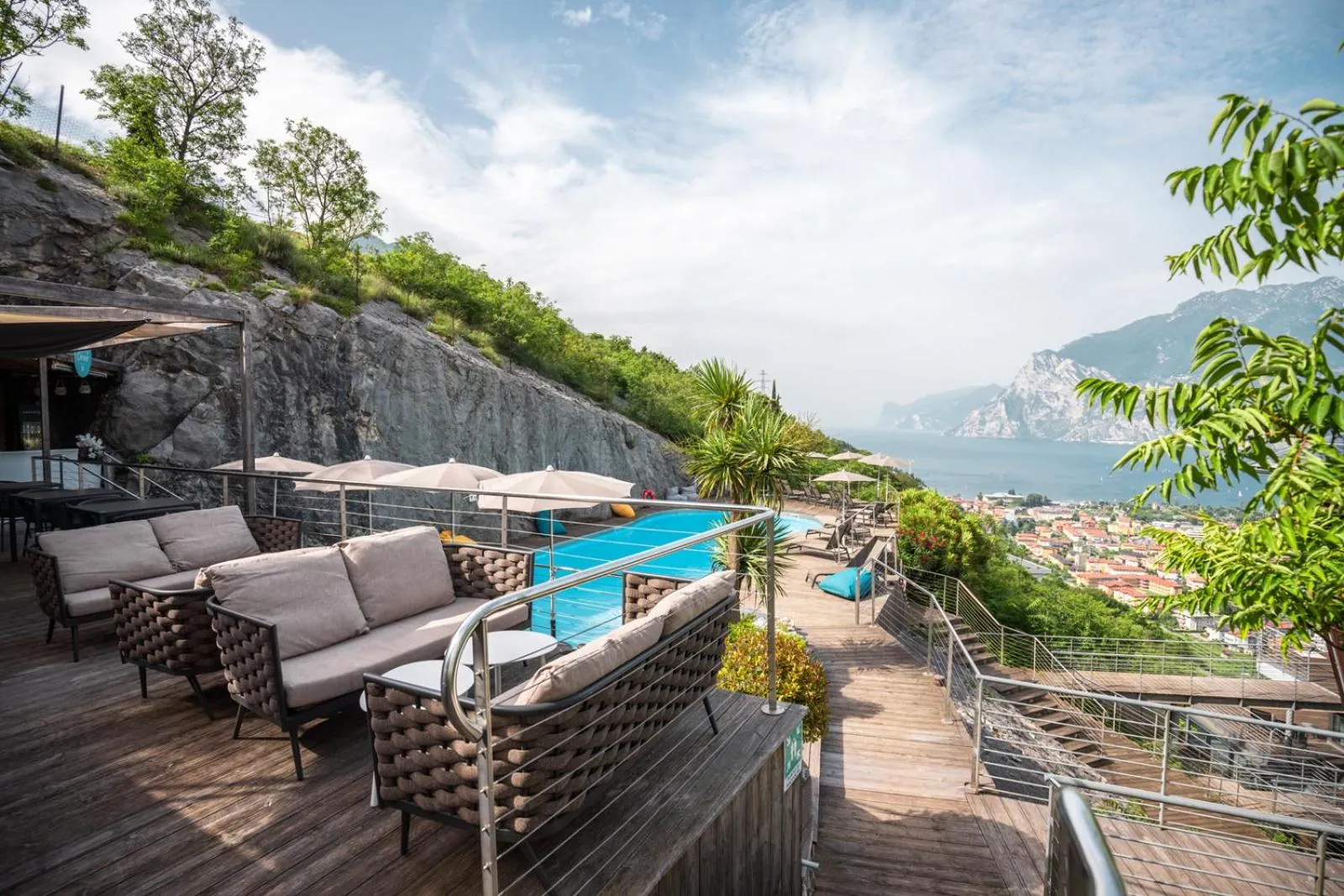 Lake view in Garda Hotel Forte Charme