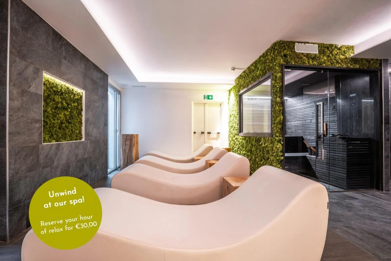 Sauna in Garda Hotel Forte Charme