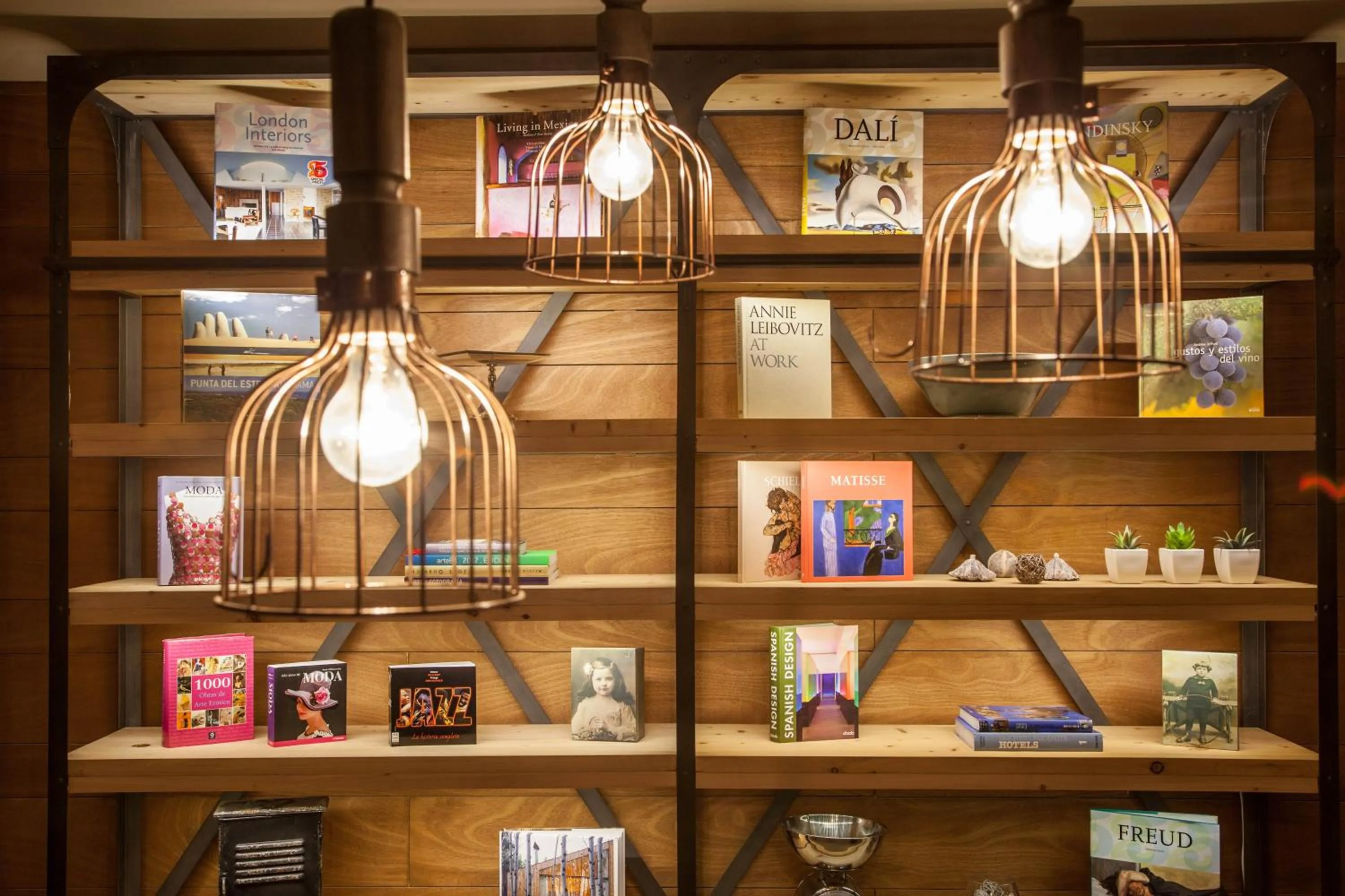 Library in 2122 Hotel Art Design