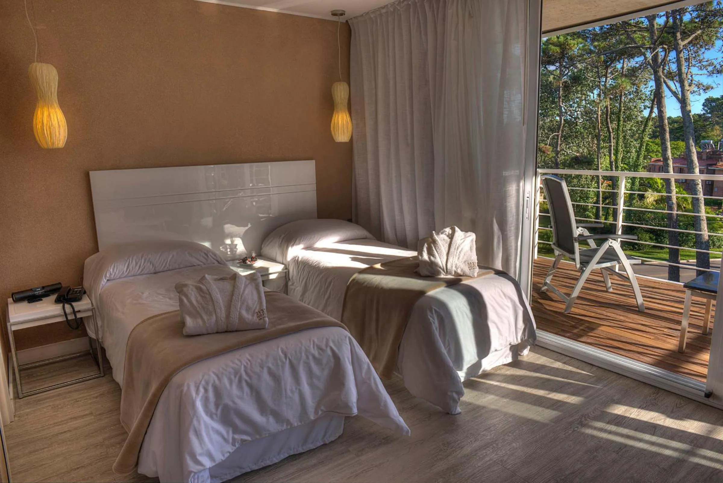 Bed in 2122 Hotel Art Design