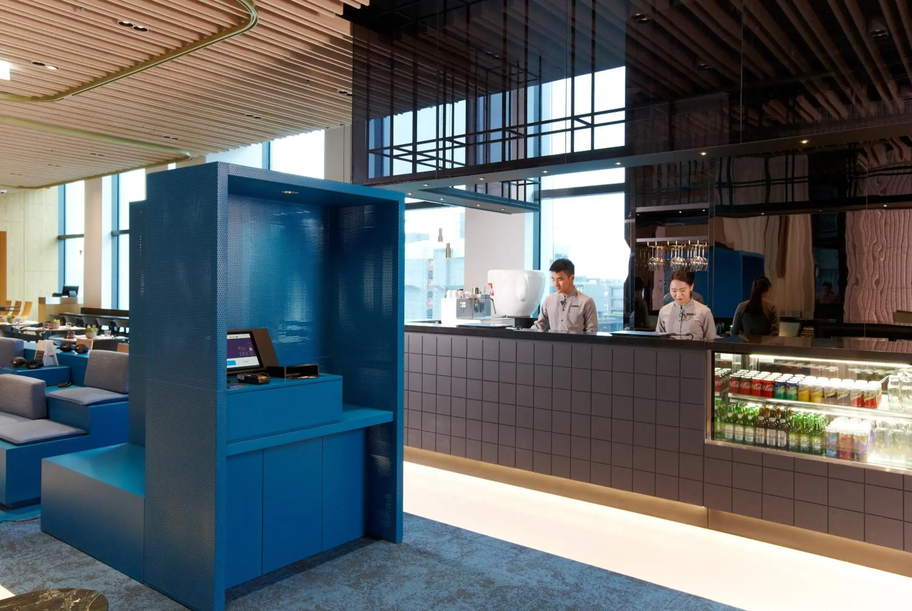 Lobby or reception in The Place Taipei Lobby or reception in The Place Taipei