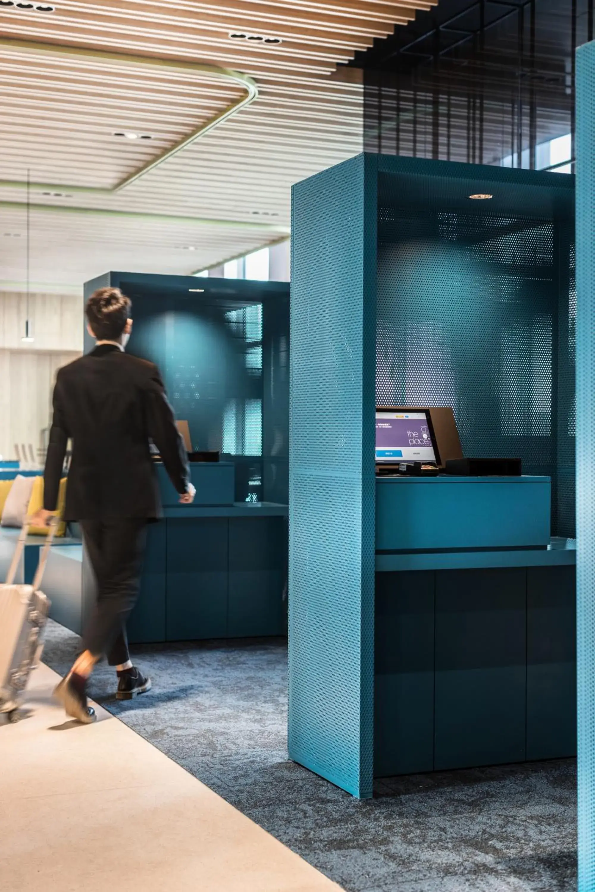 Lobby or reception in The Place Taipei Lobby or reception in The Place Taipei