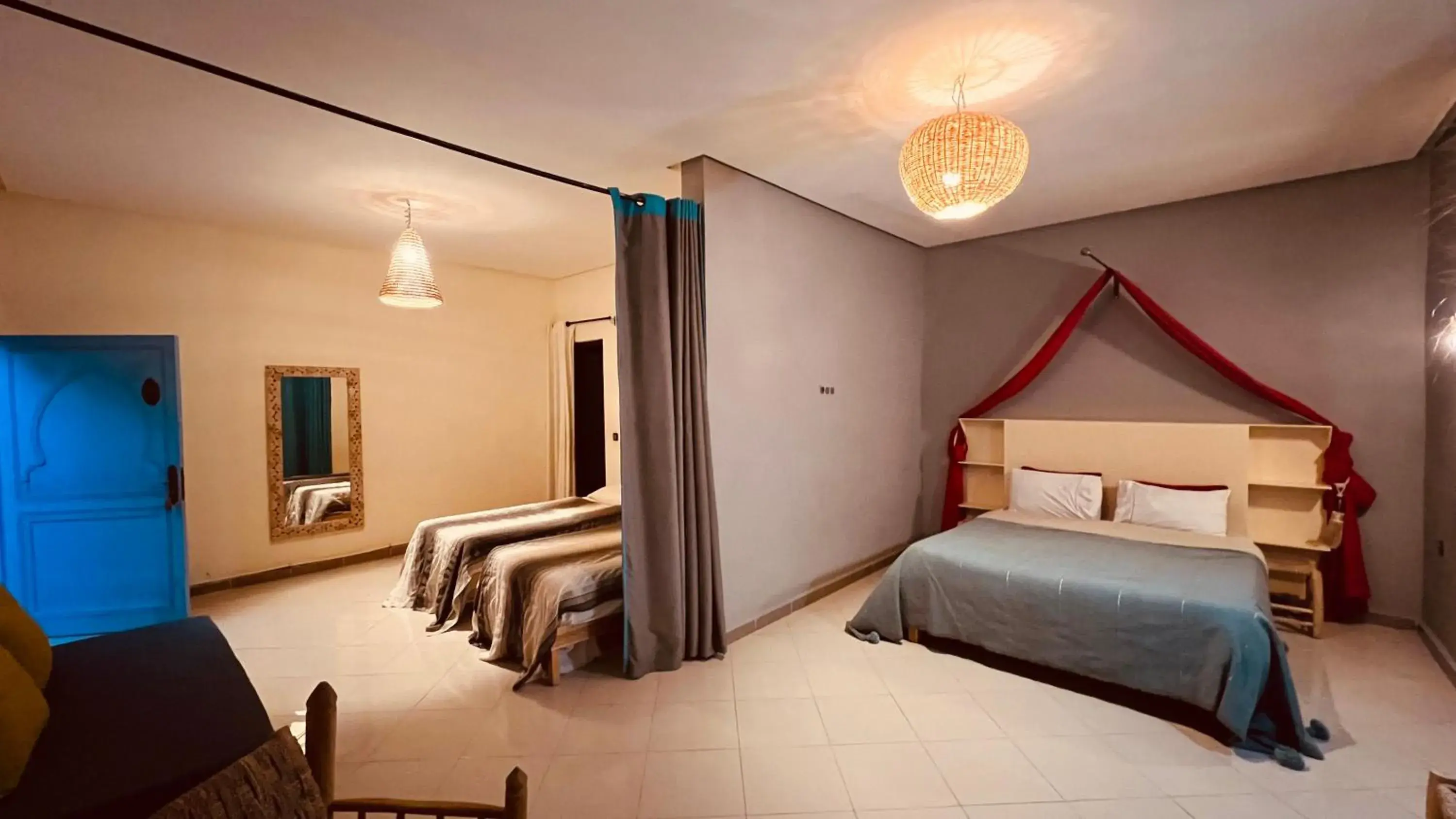 Deluxe Family Room in Coco Canel Marrakech Deluxe Family Room in Coco Canel Marrakech