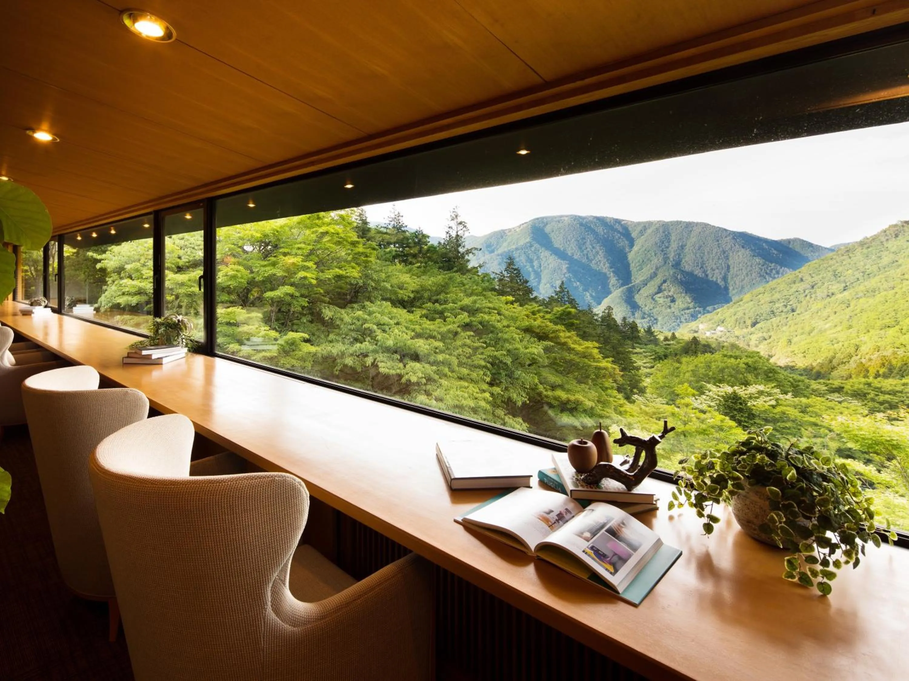 Restaurant/places to eat in barhotel Hakone Kazan