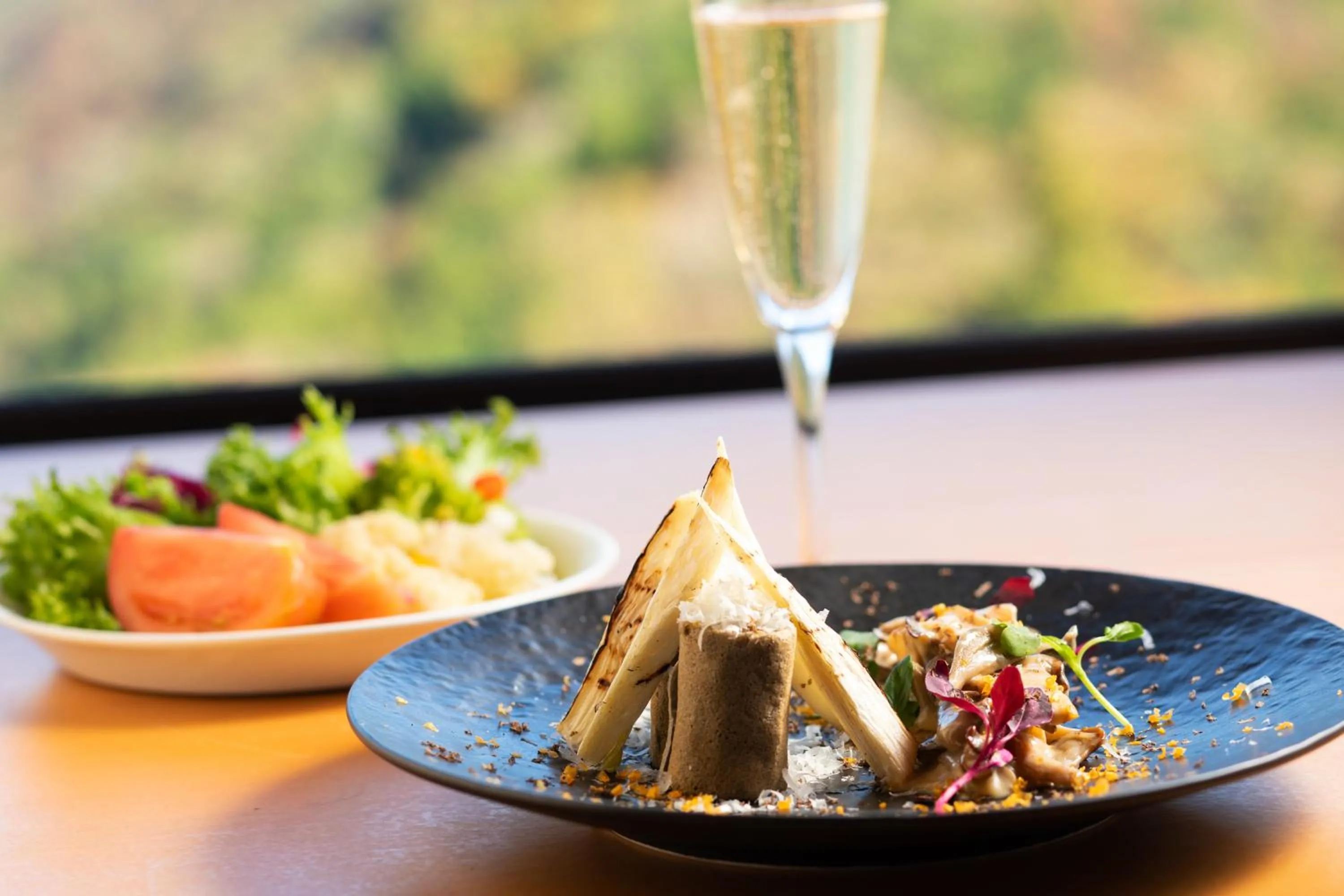 Meals in barhotel Hakone Kazan