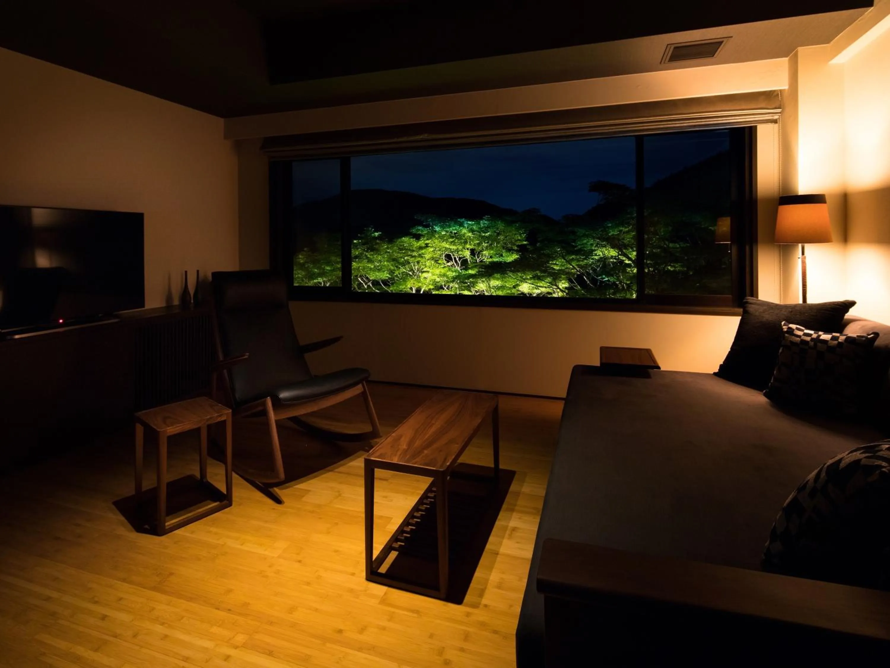 Bedroom in barhotel Hakone Kazan