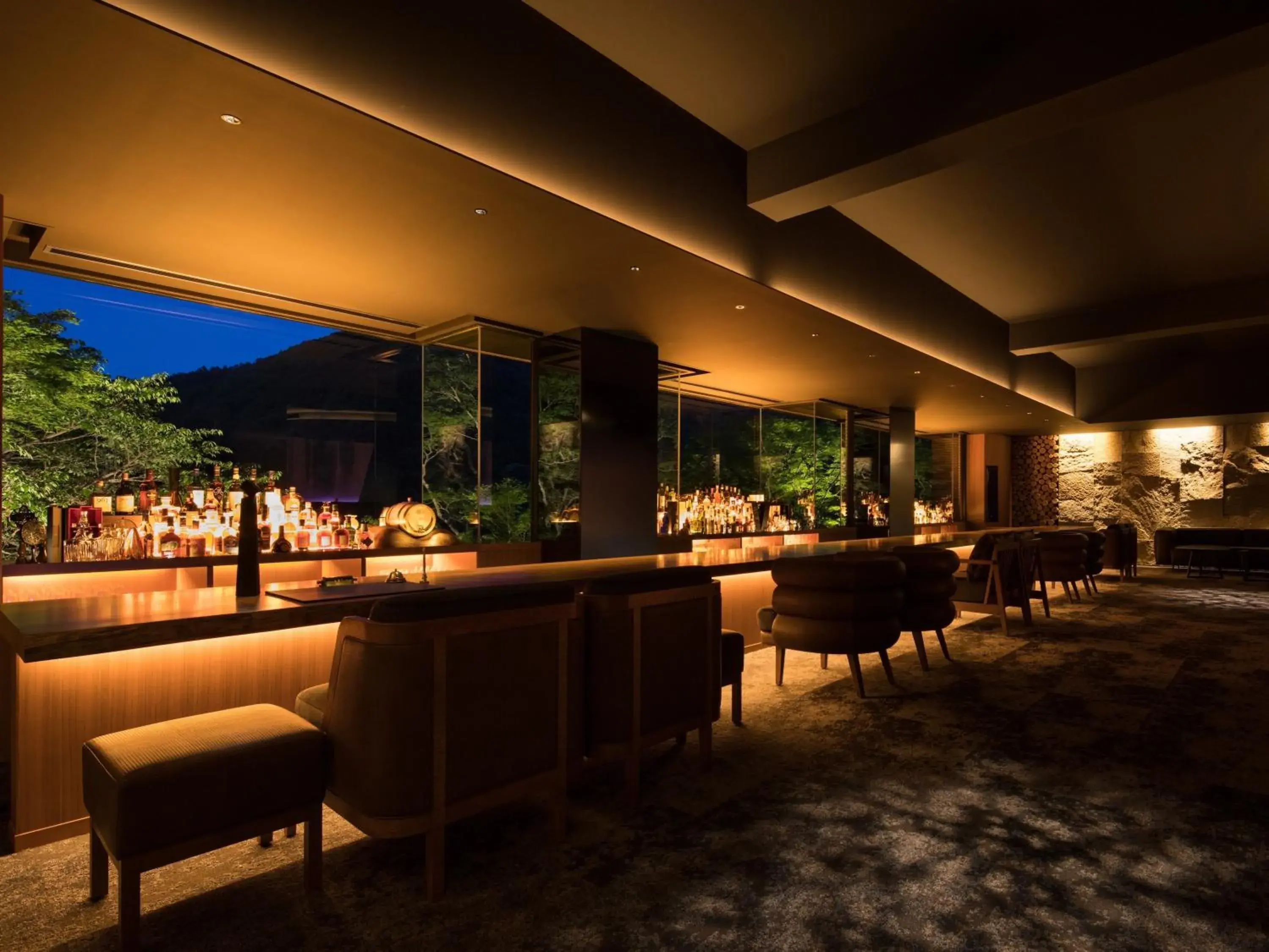Lounge or bar in barhotel Hakone Kazan Lounge or bar in barhotel Hakone Kazan
