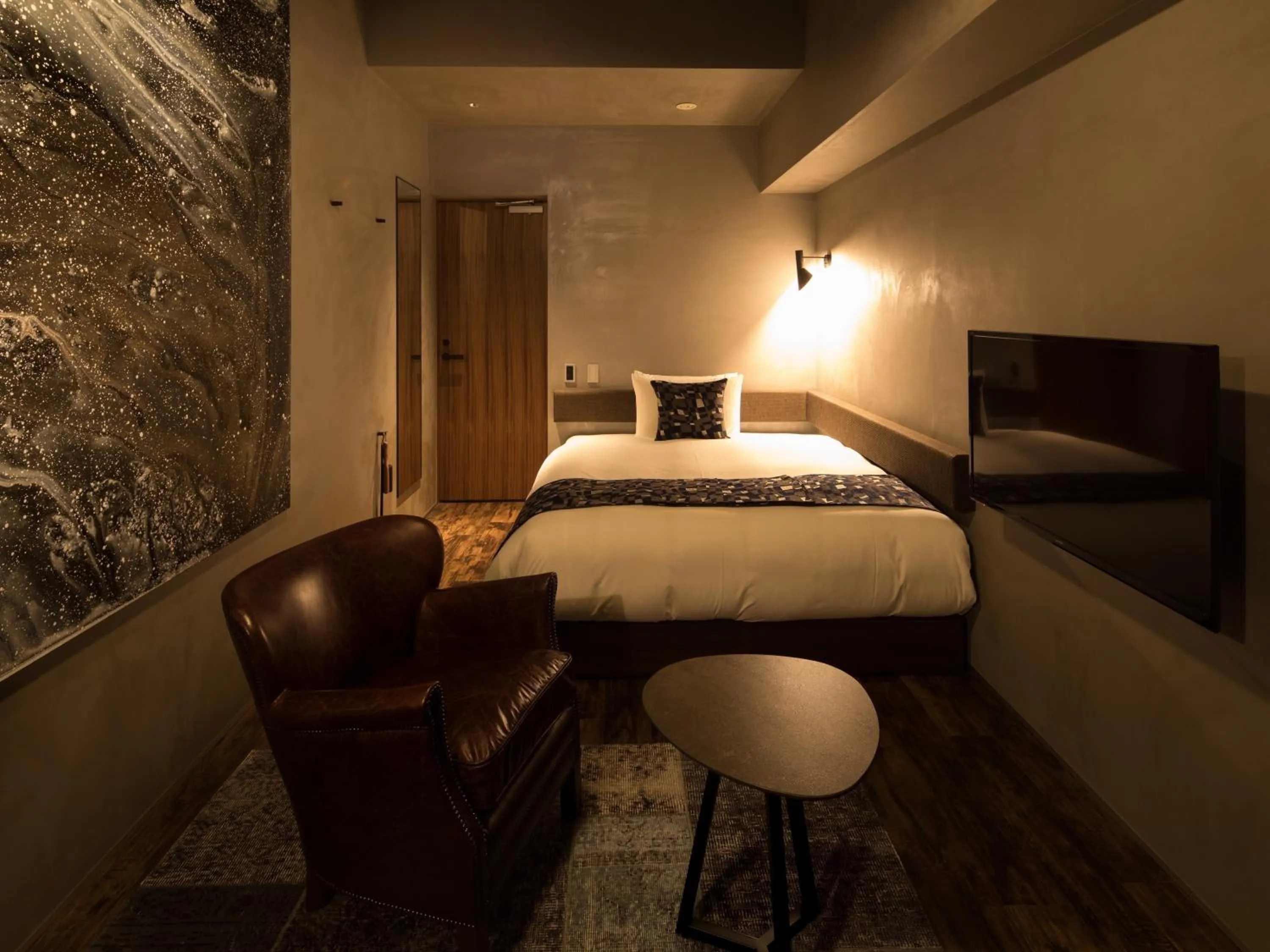 Bedroom, Bed in barhotel Hakone Kazan