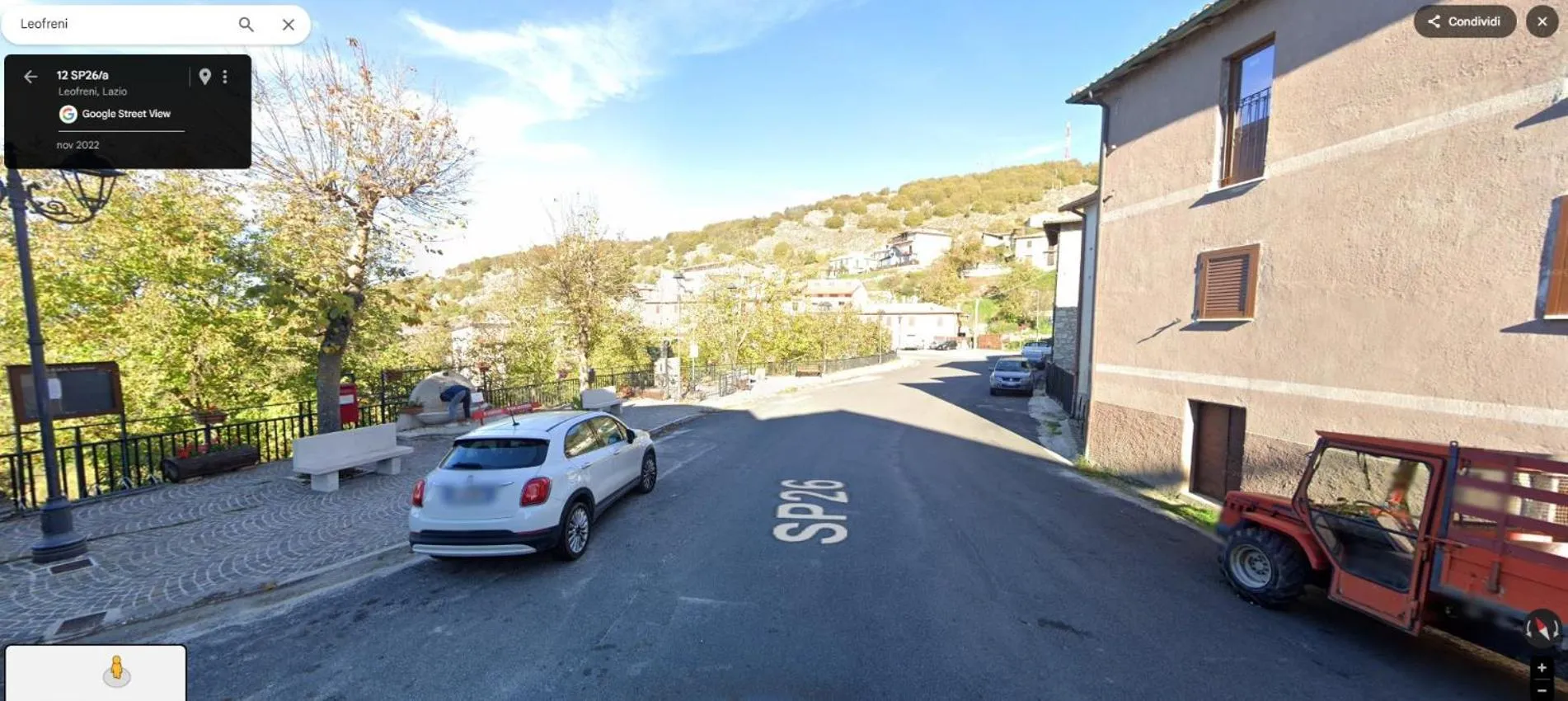 Parking in B&B Leofreni Natura