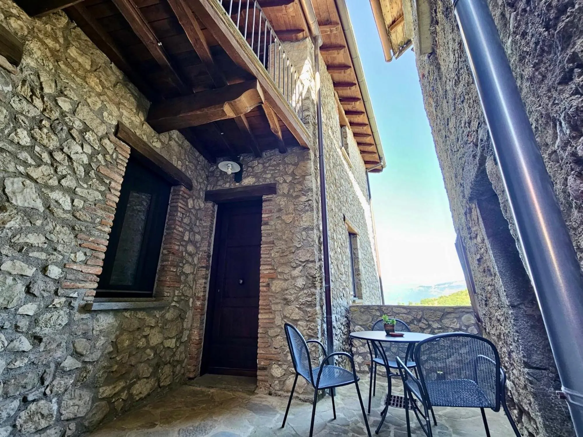 Patio in B&B Leofreni Natura