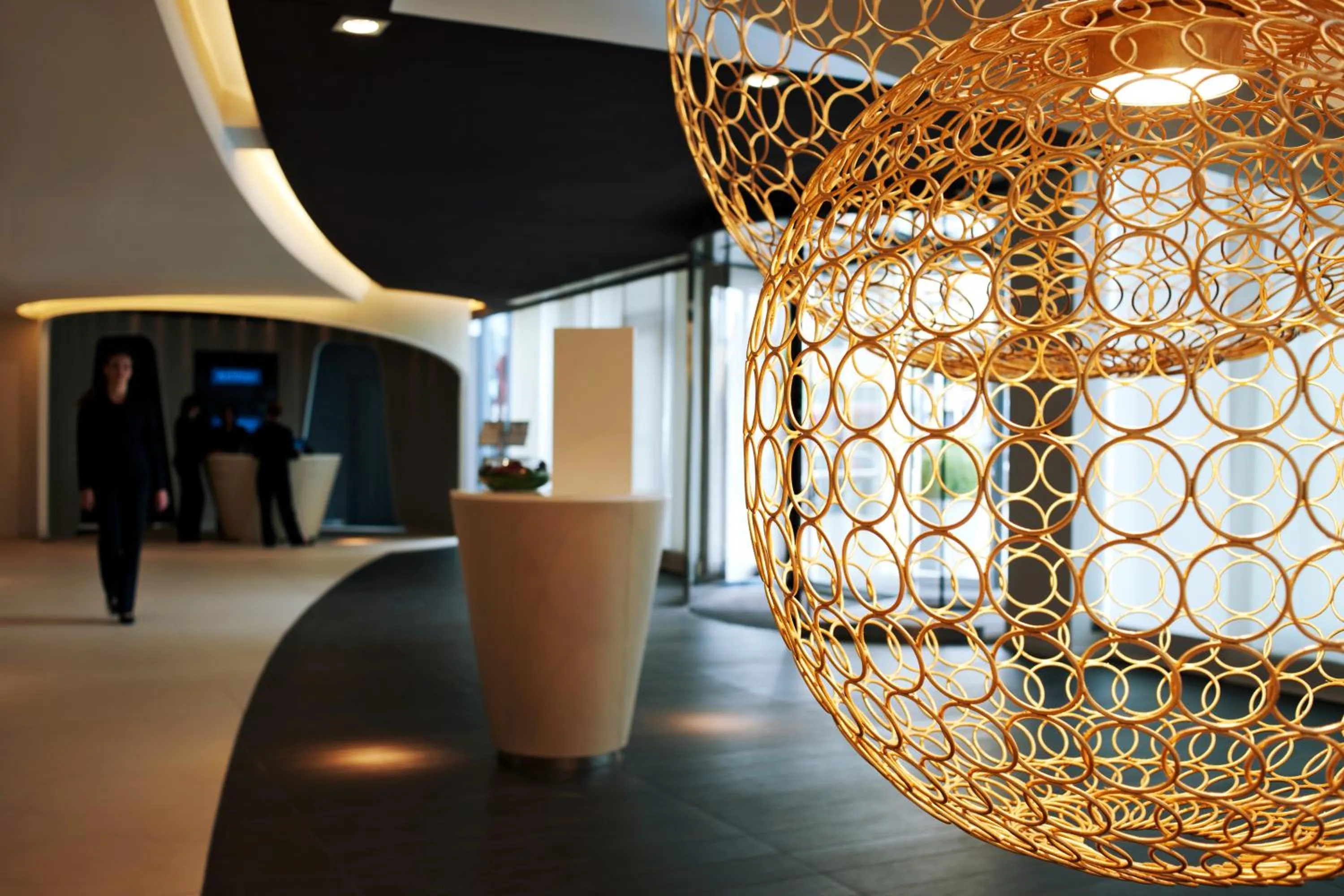 Lobby or reception in Pullman Brussels Centre Midi