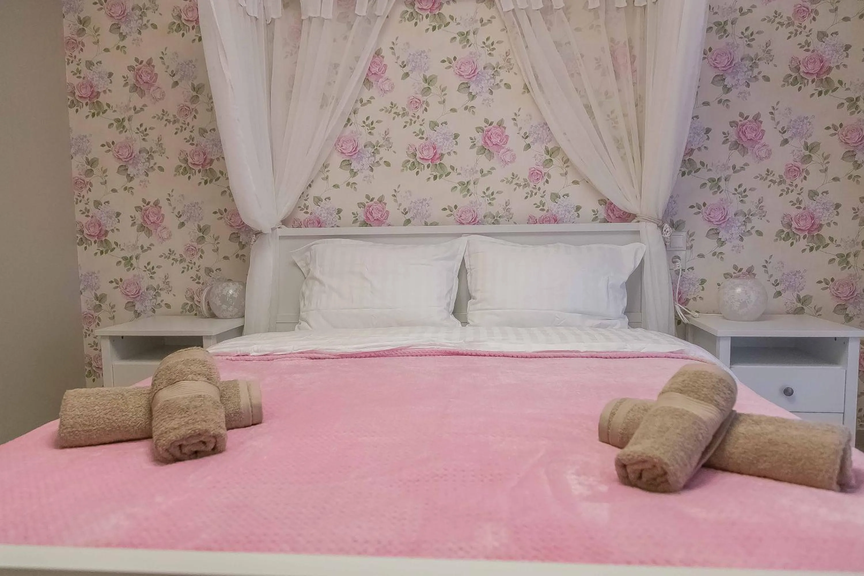 Bedroom, Bed in Historic Luxury House in the Heart of Meteora