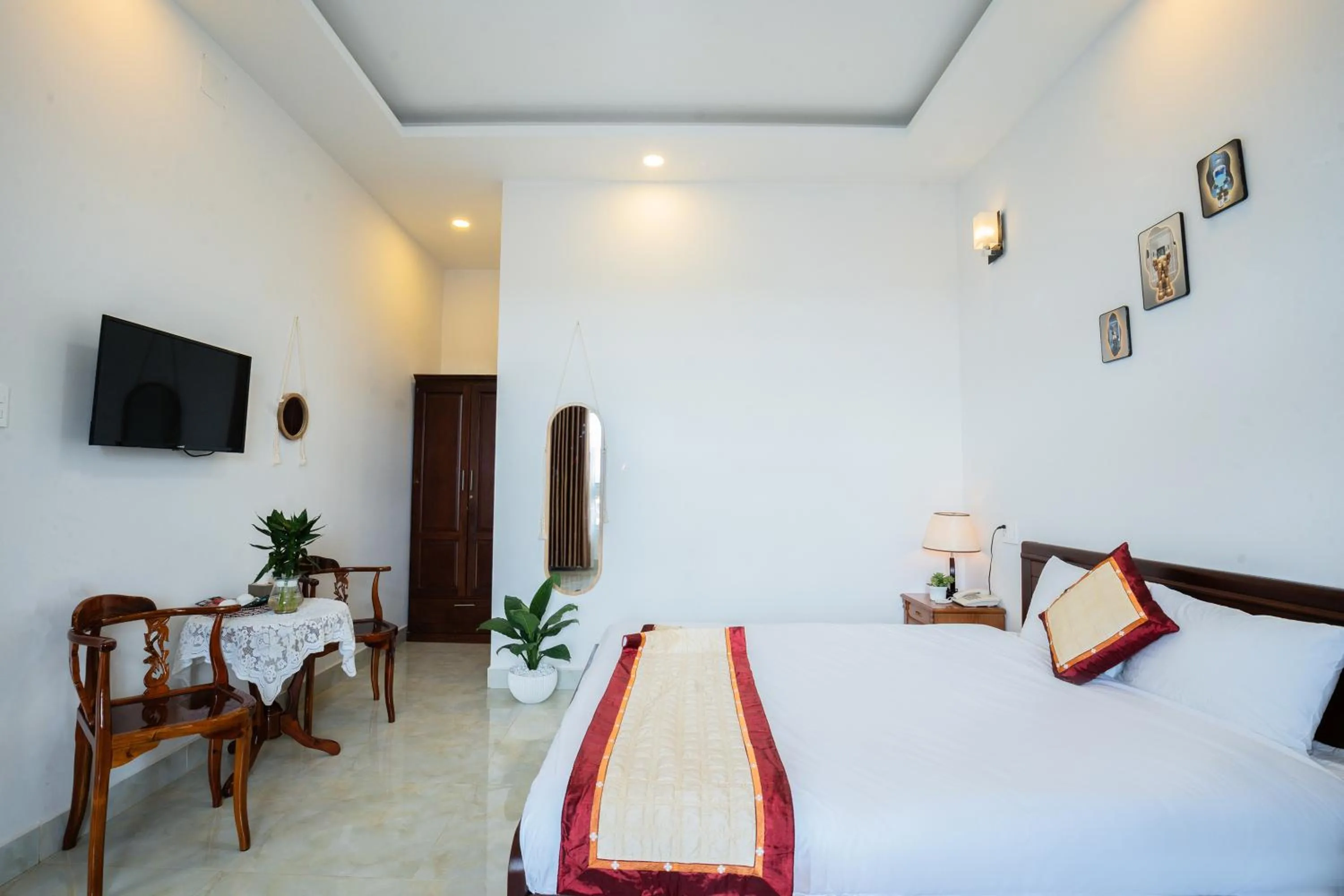 Bed in Tuấn An Hotel