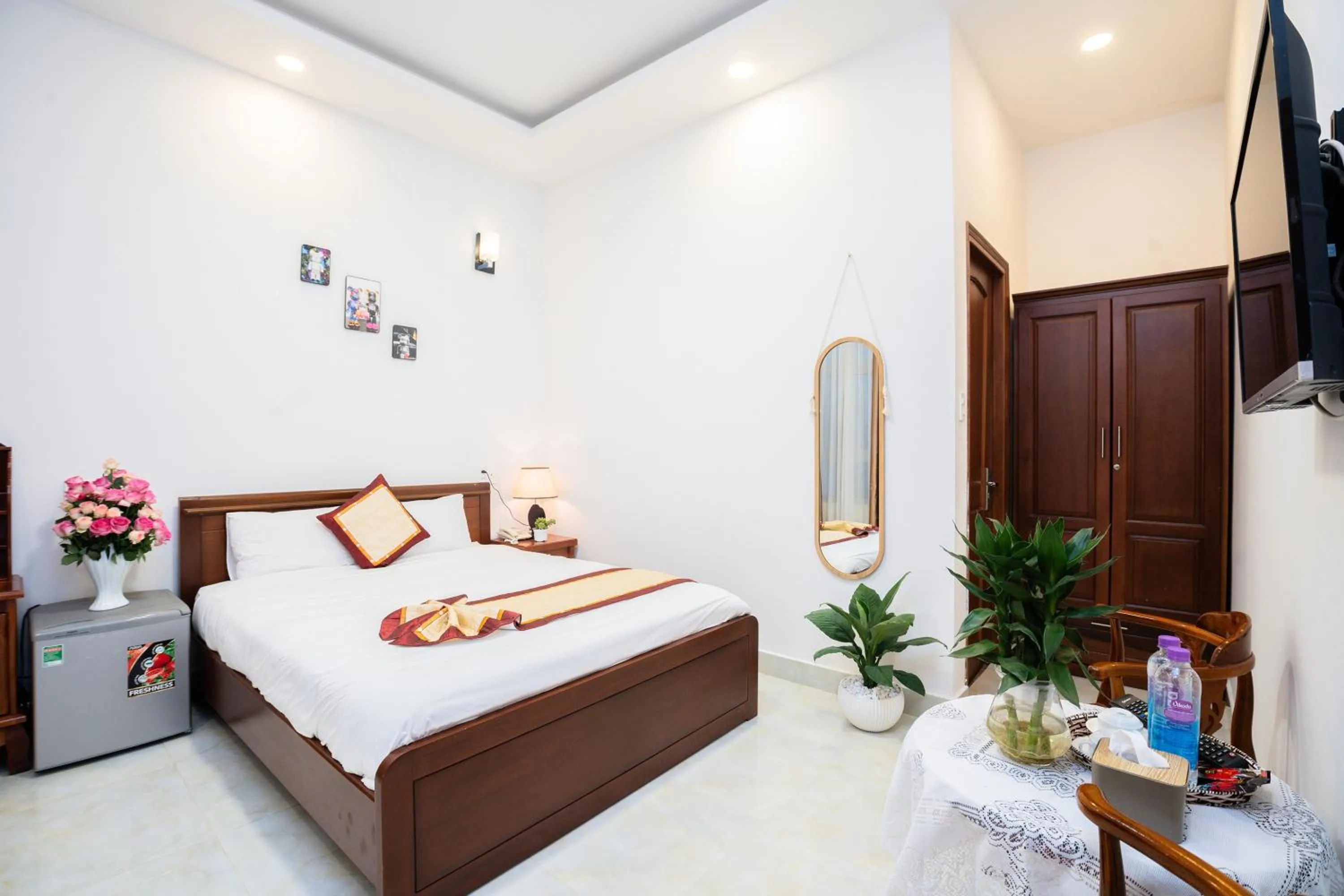 Bed in Tuấn An Hotel