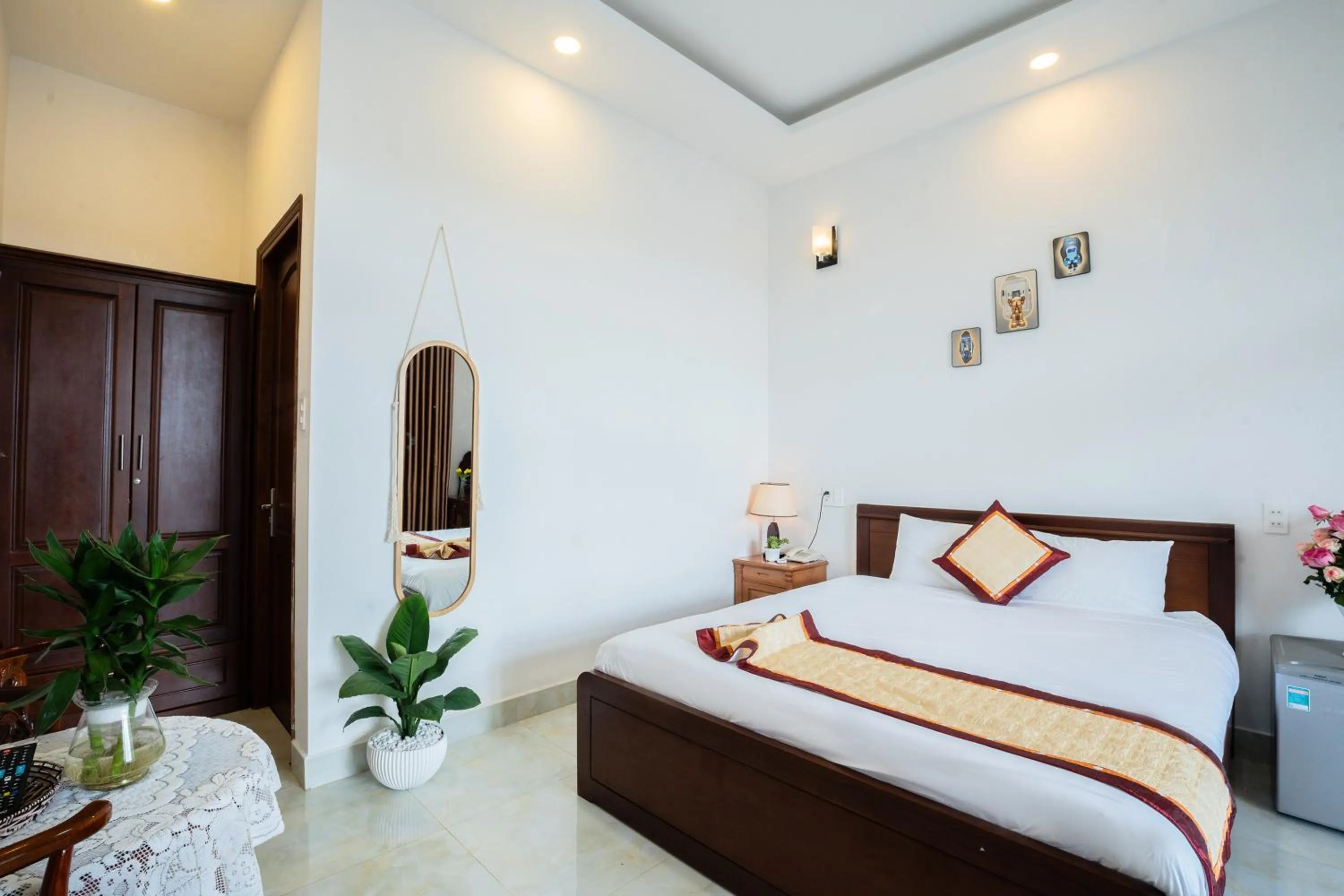 Bed in Tuấn An Hotel