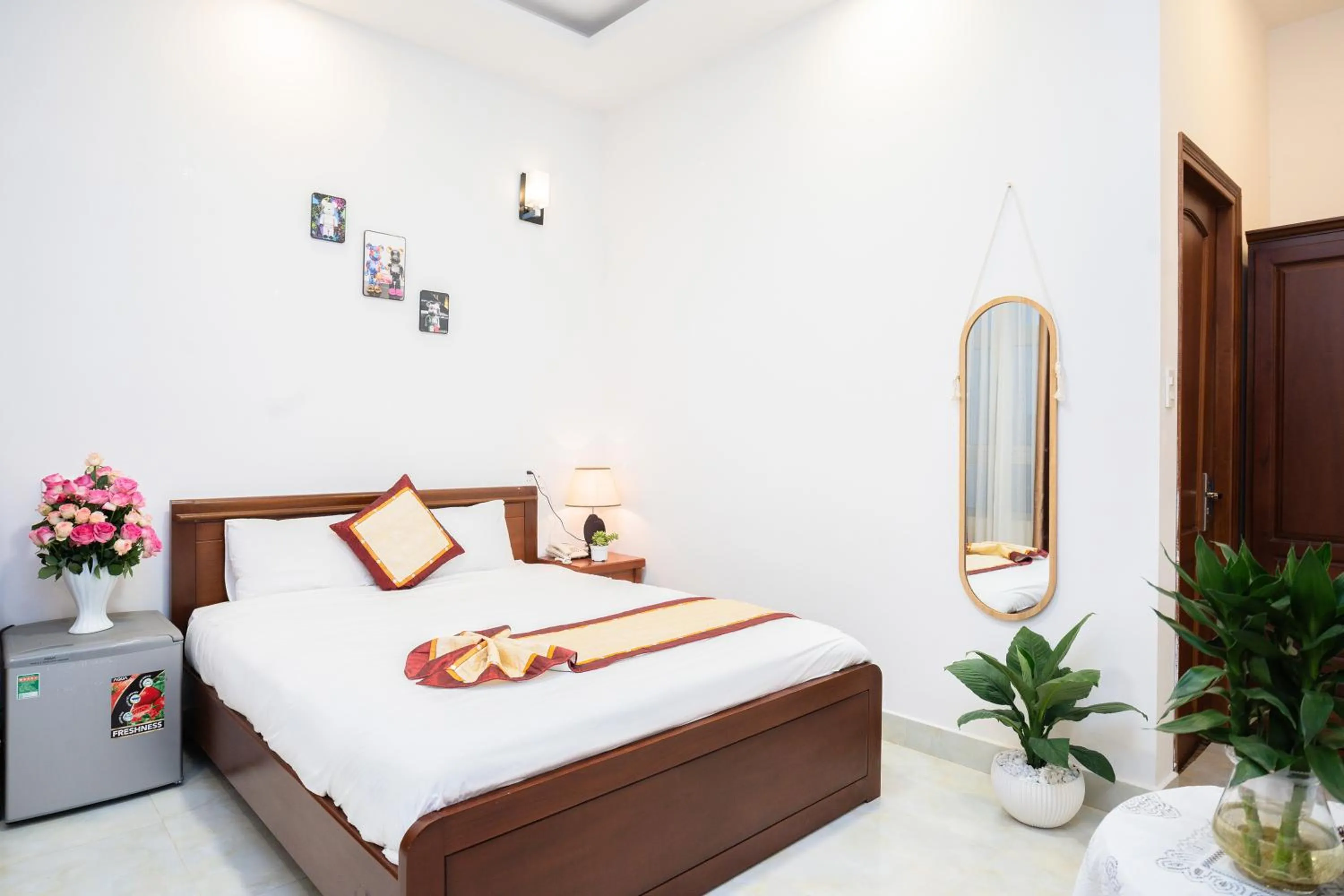 Bed in Tuấn An Hotel