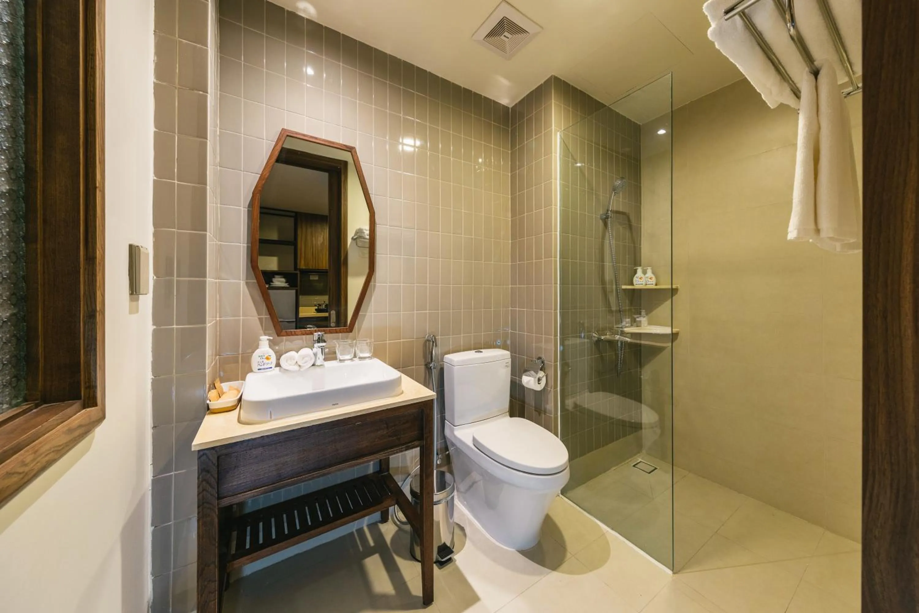 Bathroom in Casa Rosa Apartment
