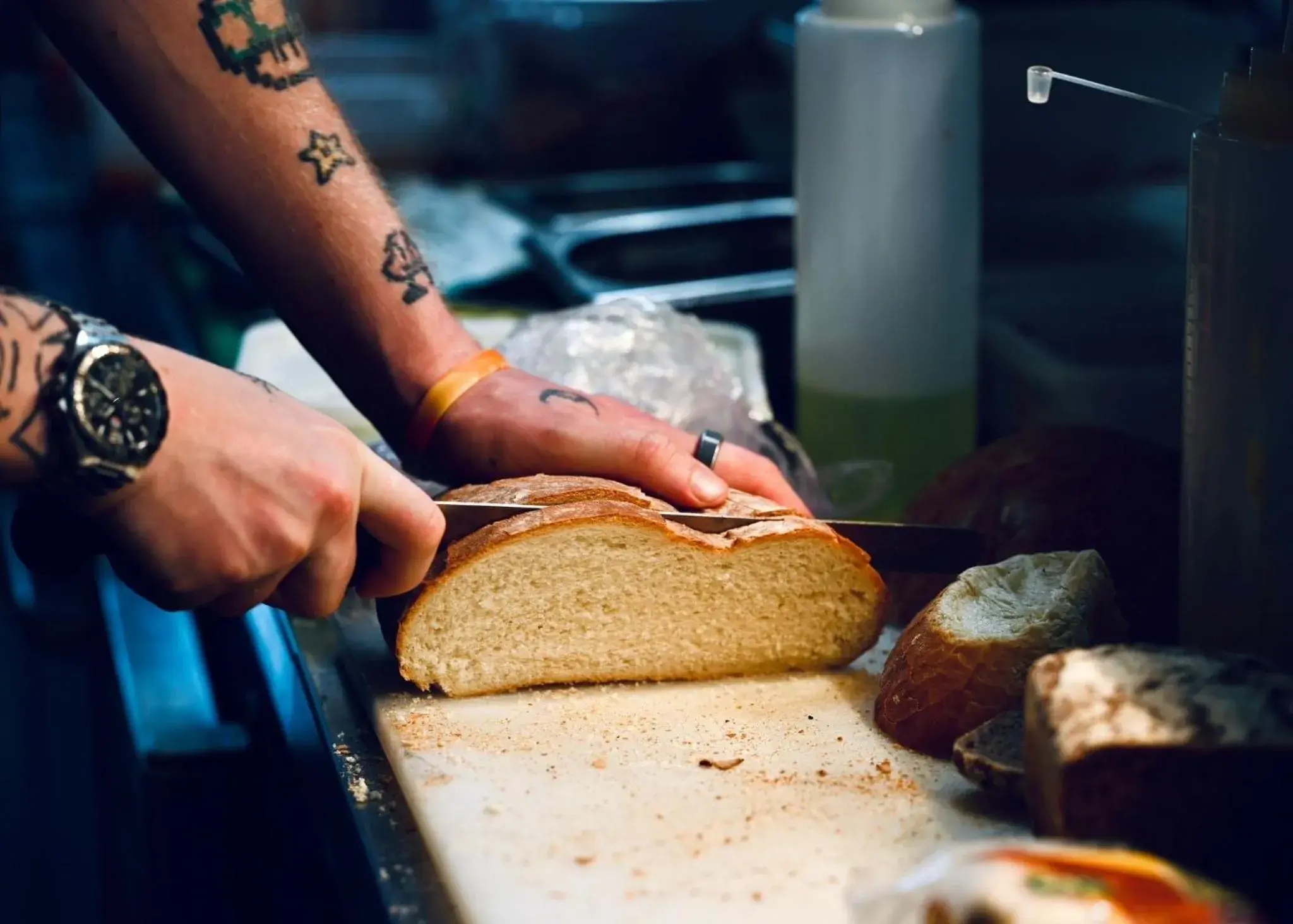 Food and drinks in The Bakery B&B Food and drinks in The Bakery B&B