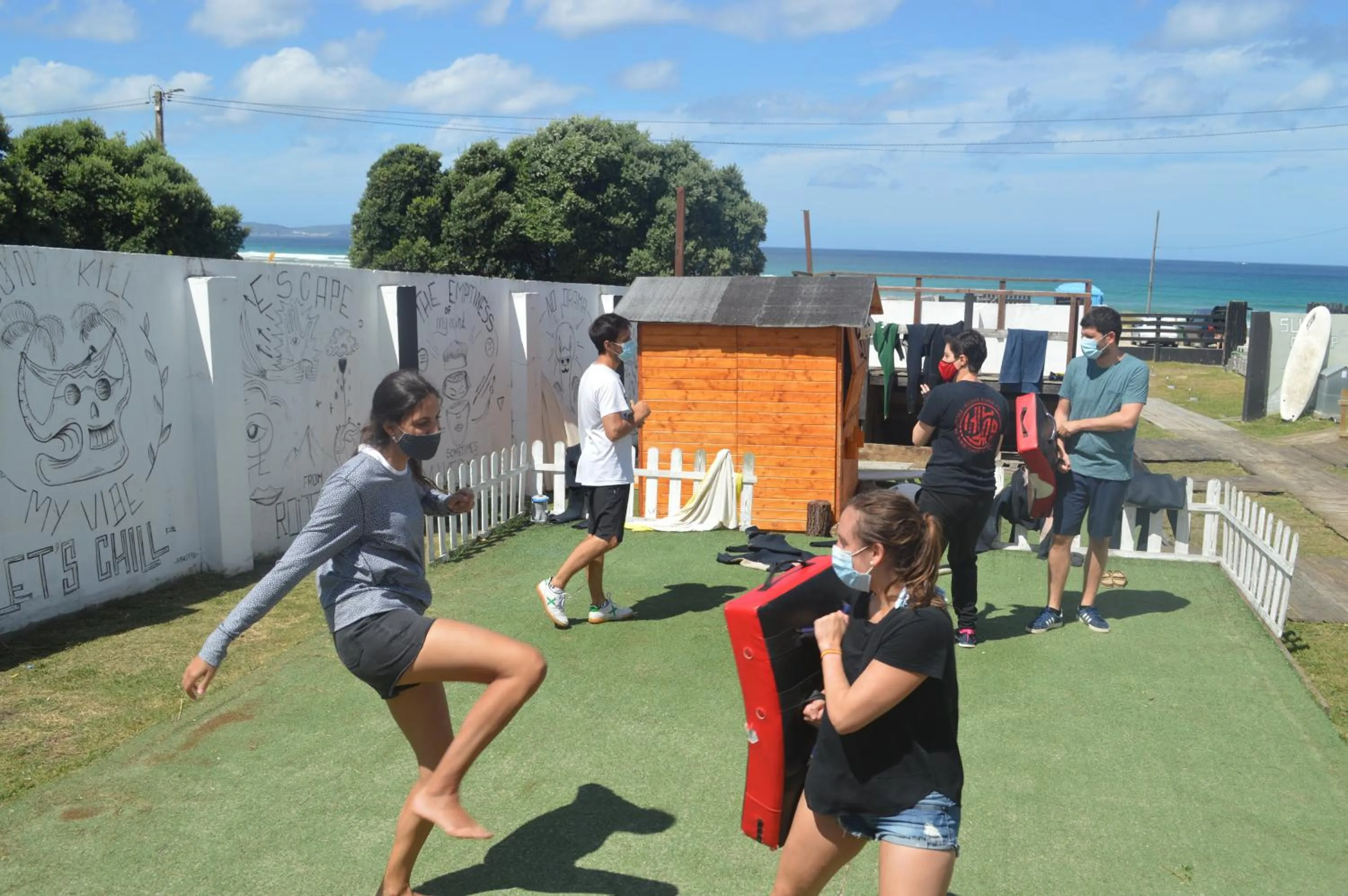 People in Coruña Backpackers Hostel