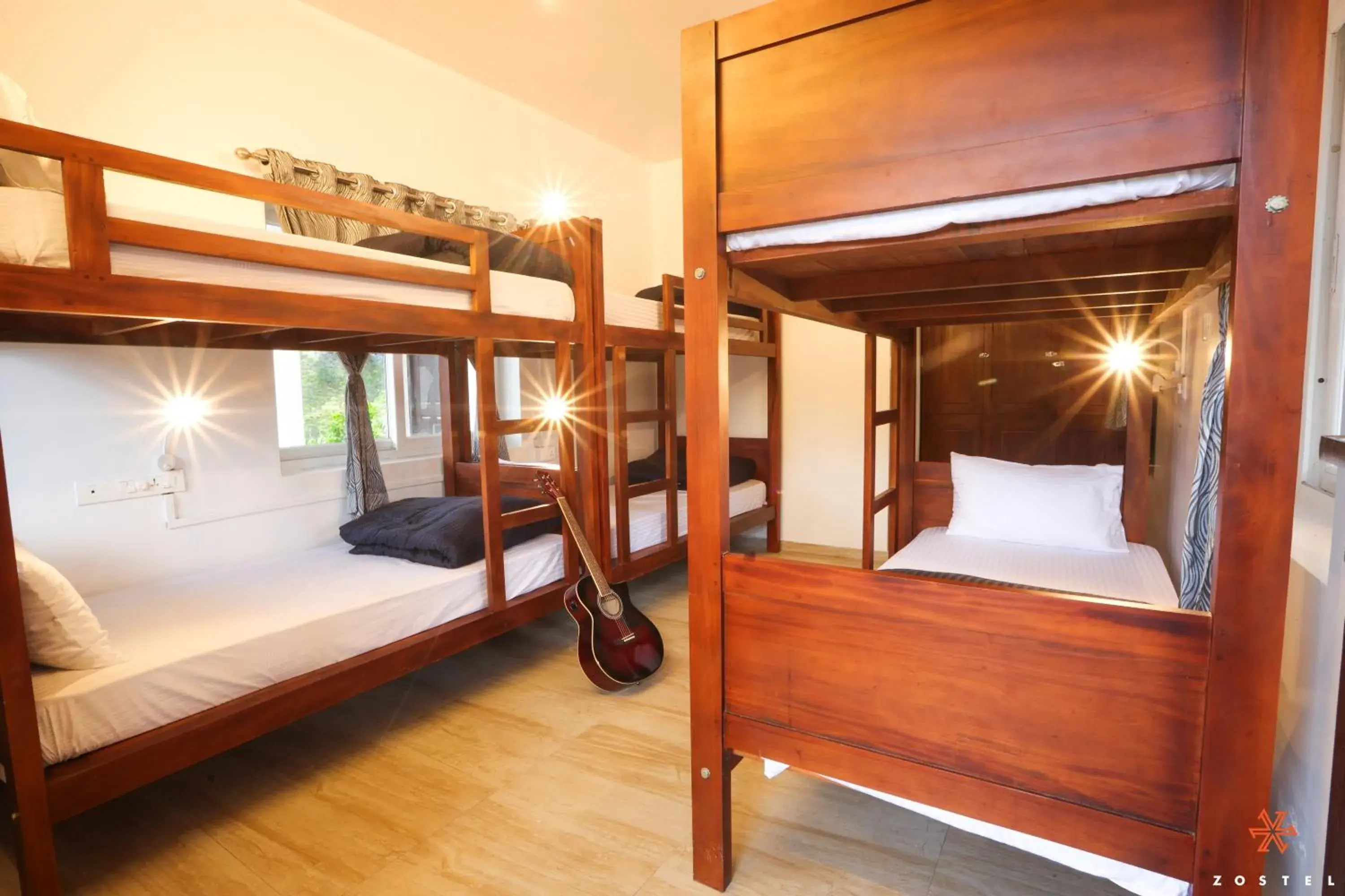Bed in Zostel Vagamon Bed in Zostel Vagamon