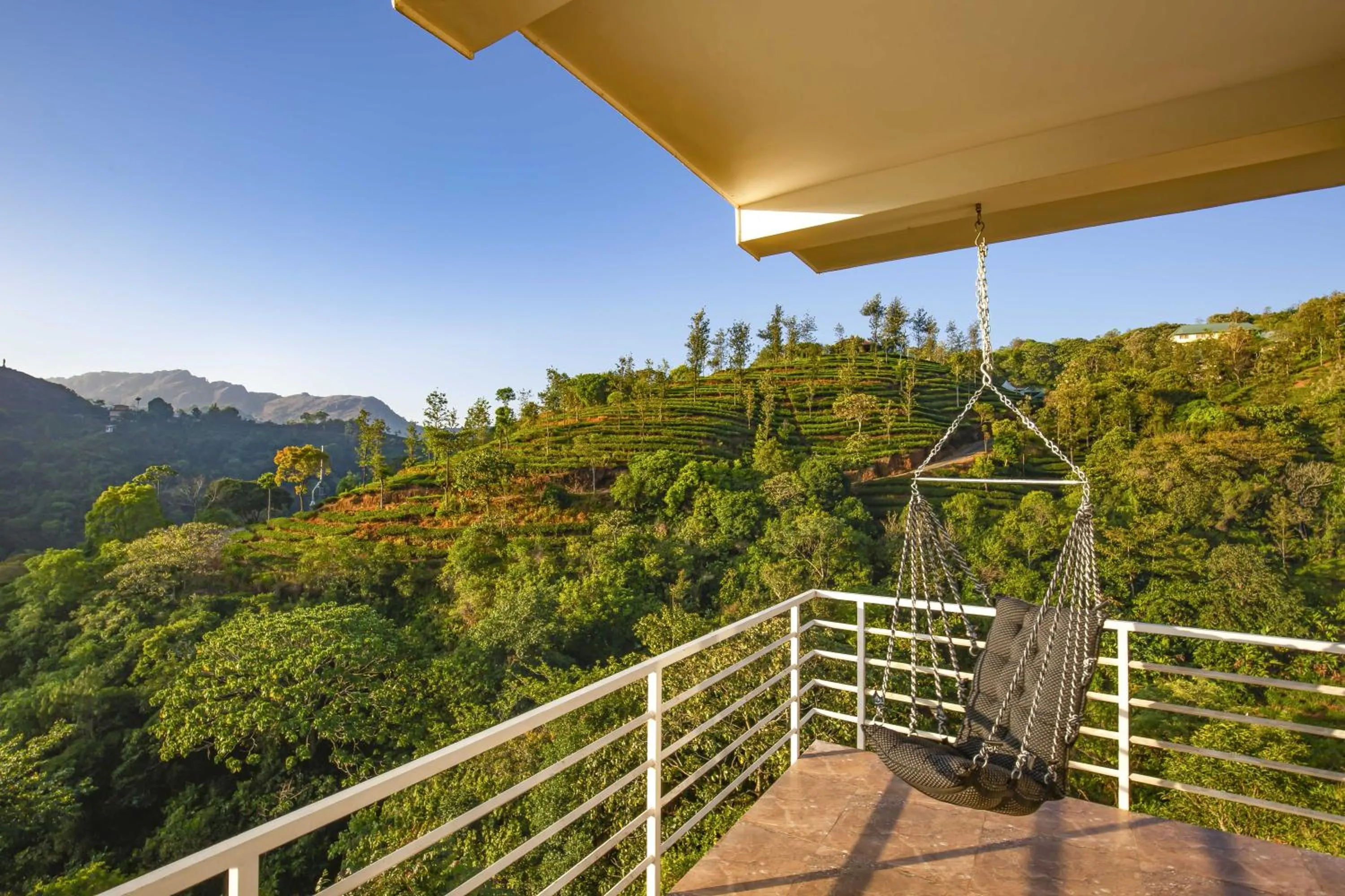 Natural landscape in Zostel Vagamon
