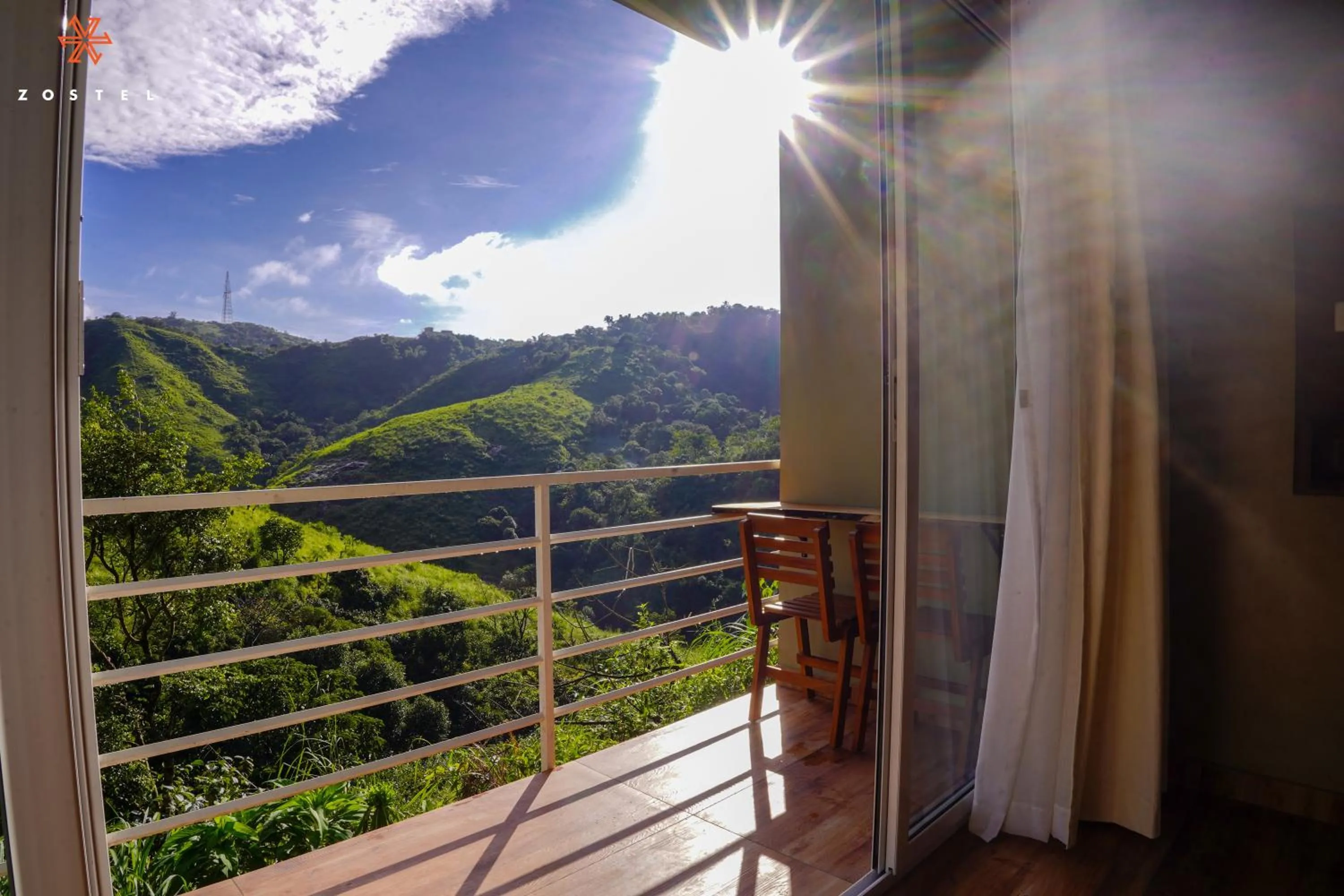 Balcony/Terrace in Zostel Vagamon