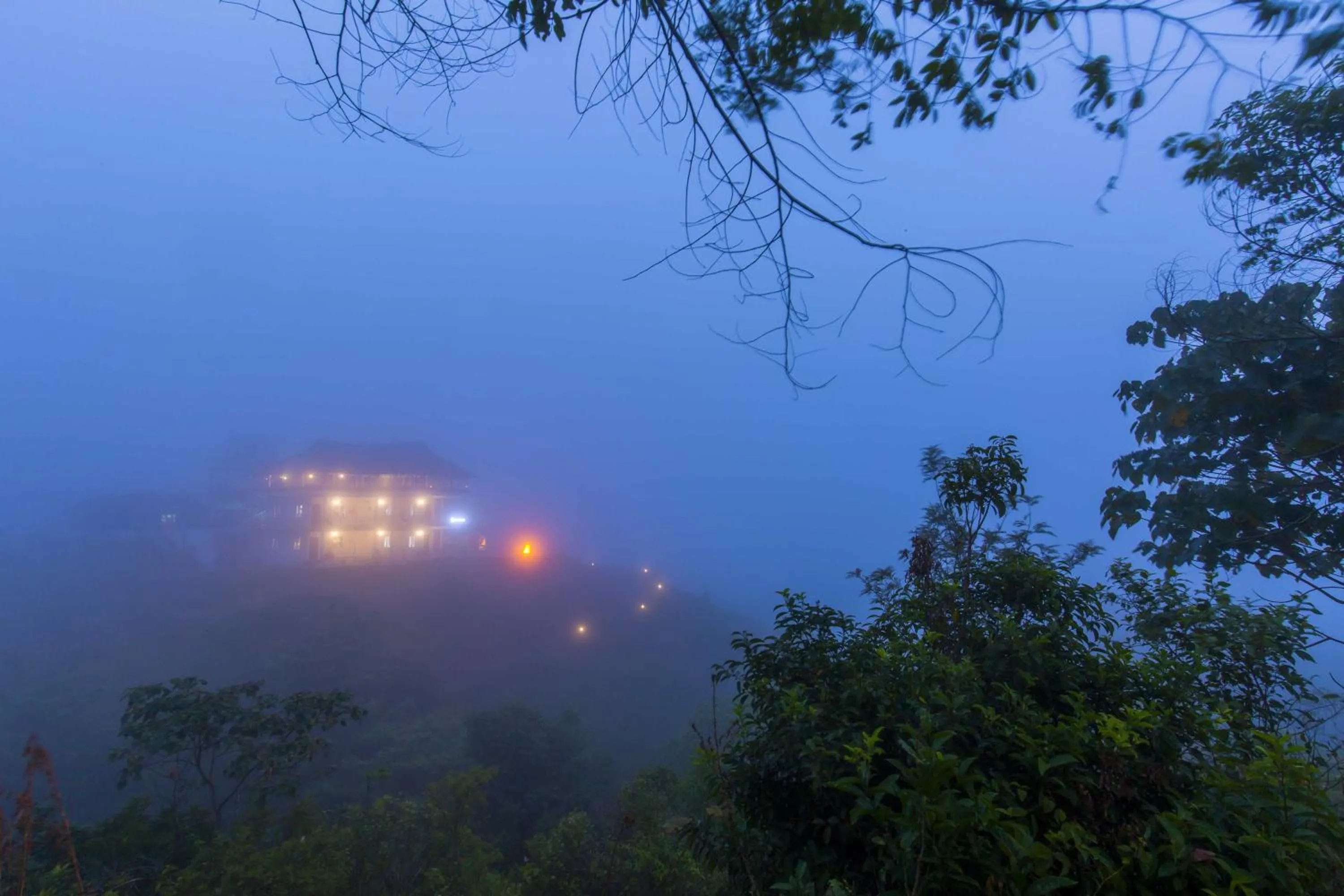 Natural landscape in Zostel Vagamon