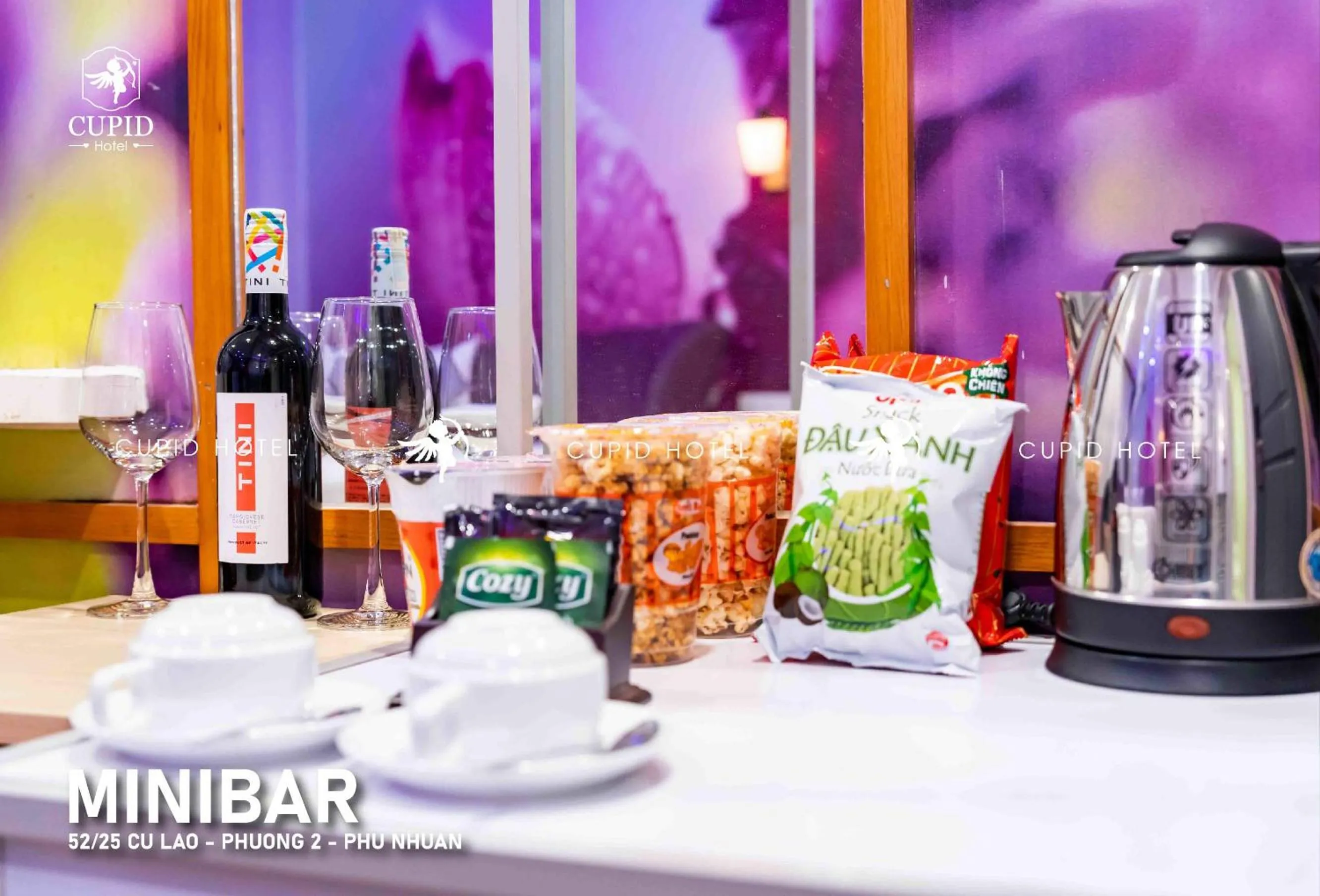 Food and drinks in Cupid Hotel 2