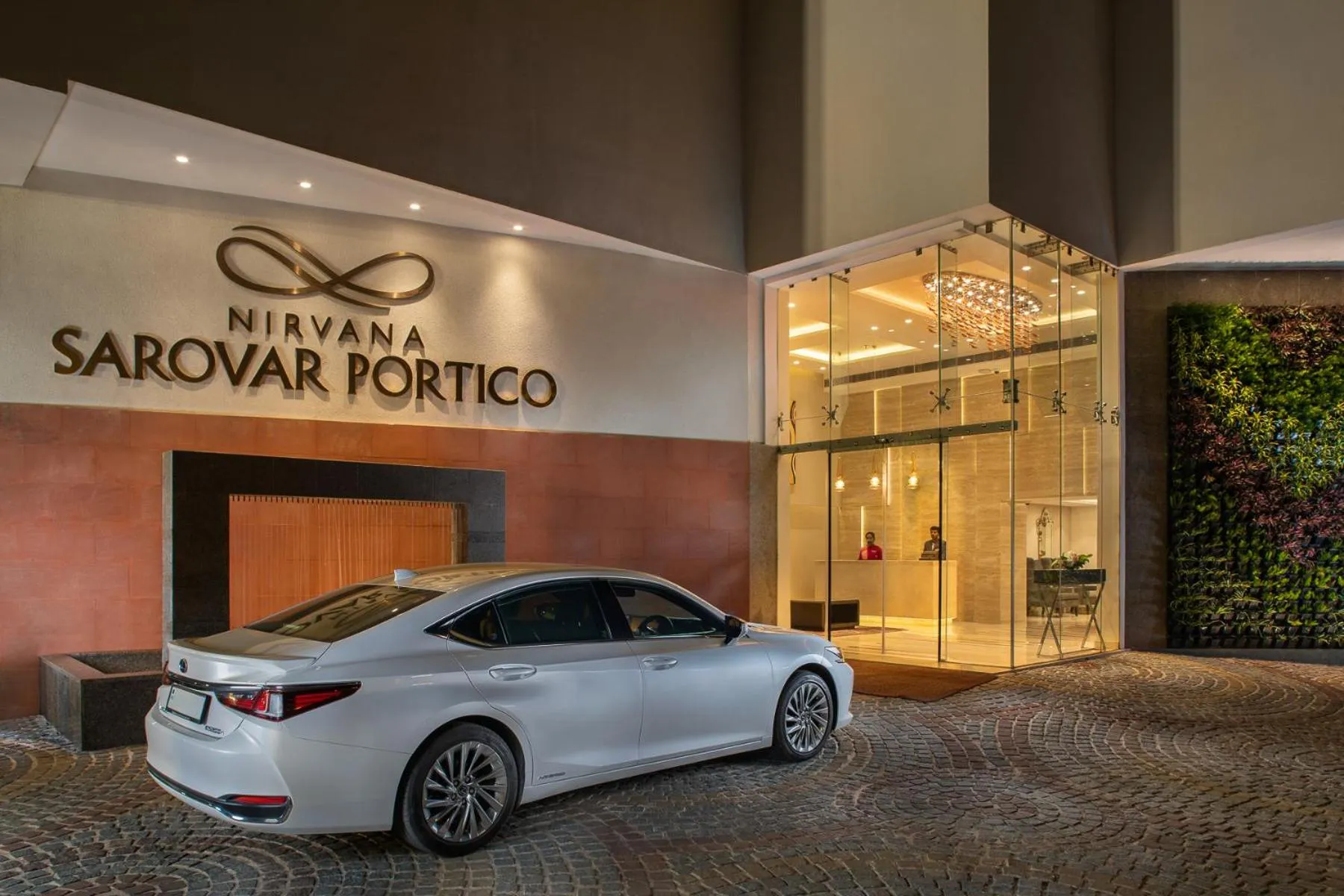 Parking in Nirvana Sarovar Portico Gorakhpur