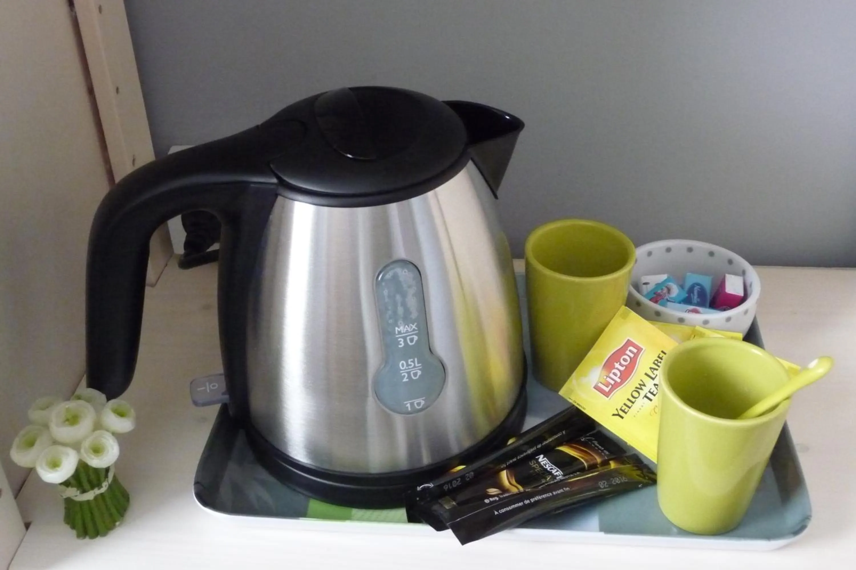 Coffee/tea facilities in Le Relais des Malettes Chambres d'hôtes B&B