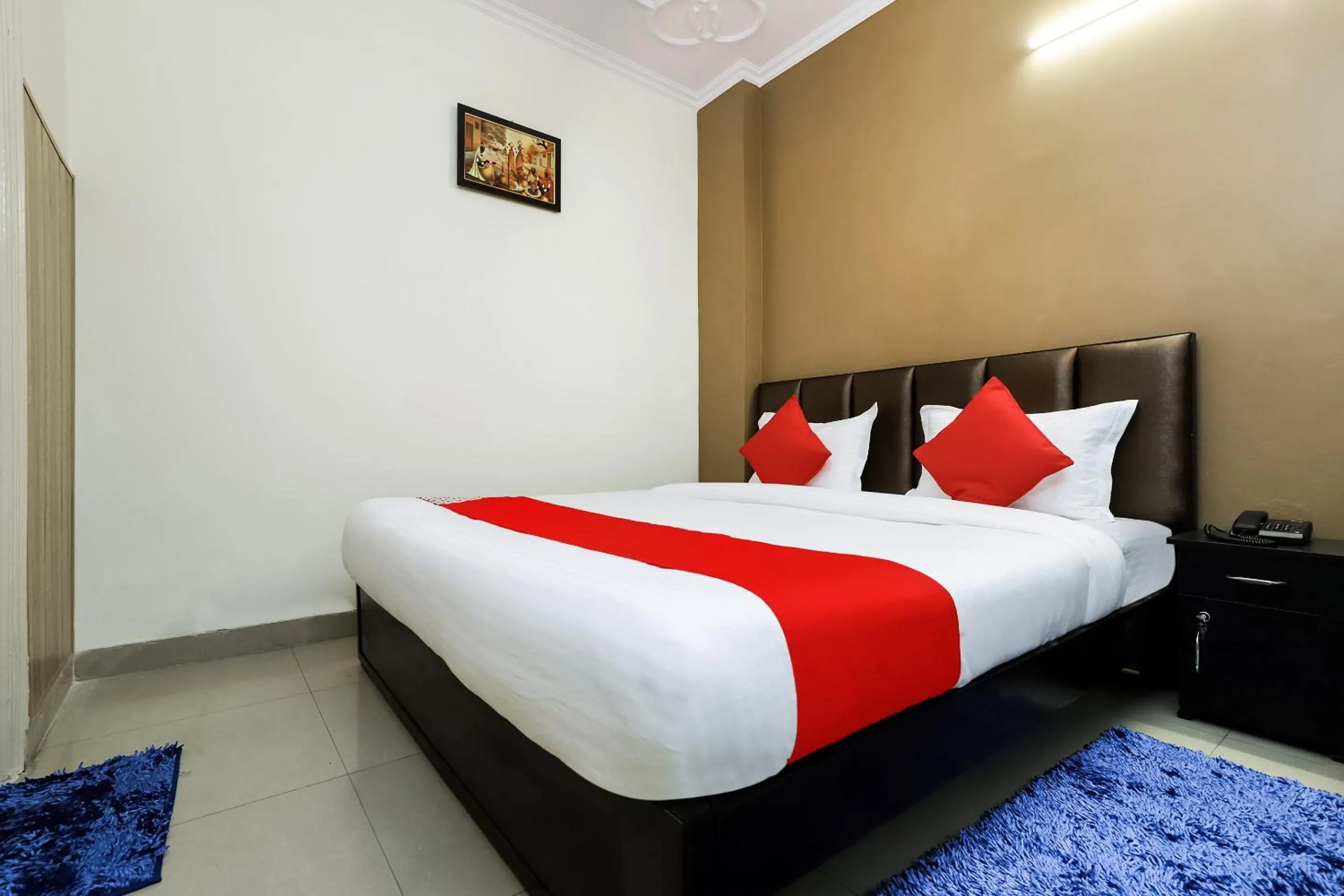 Bedroom, Bed in Collection O Ramji Grand Near Tdi Mall