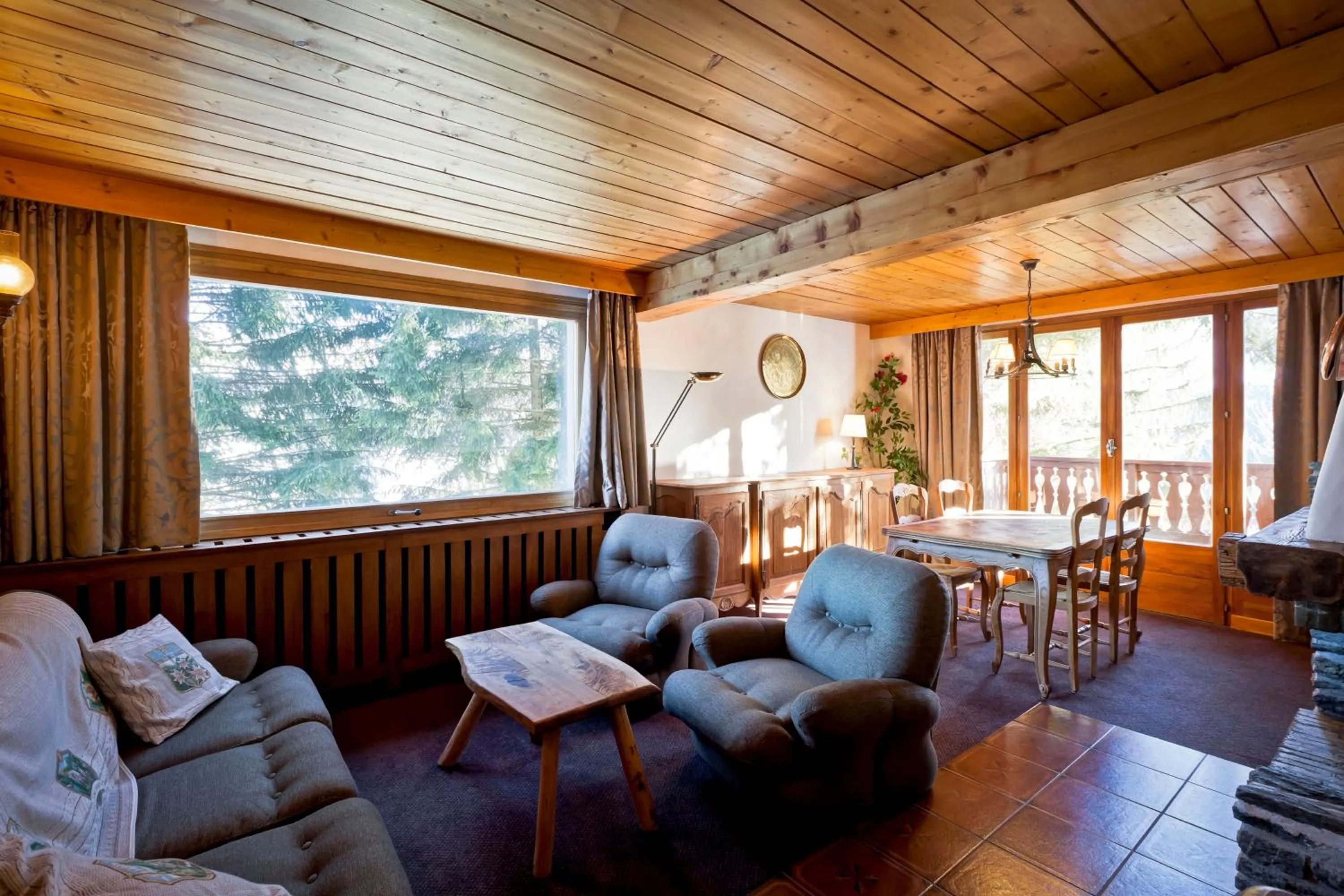 Living room in Hotel les Flocons