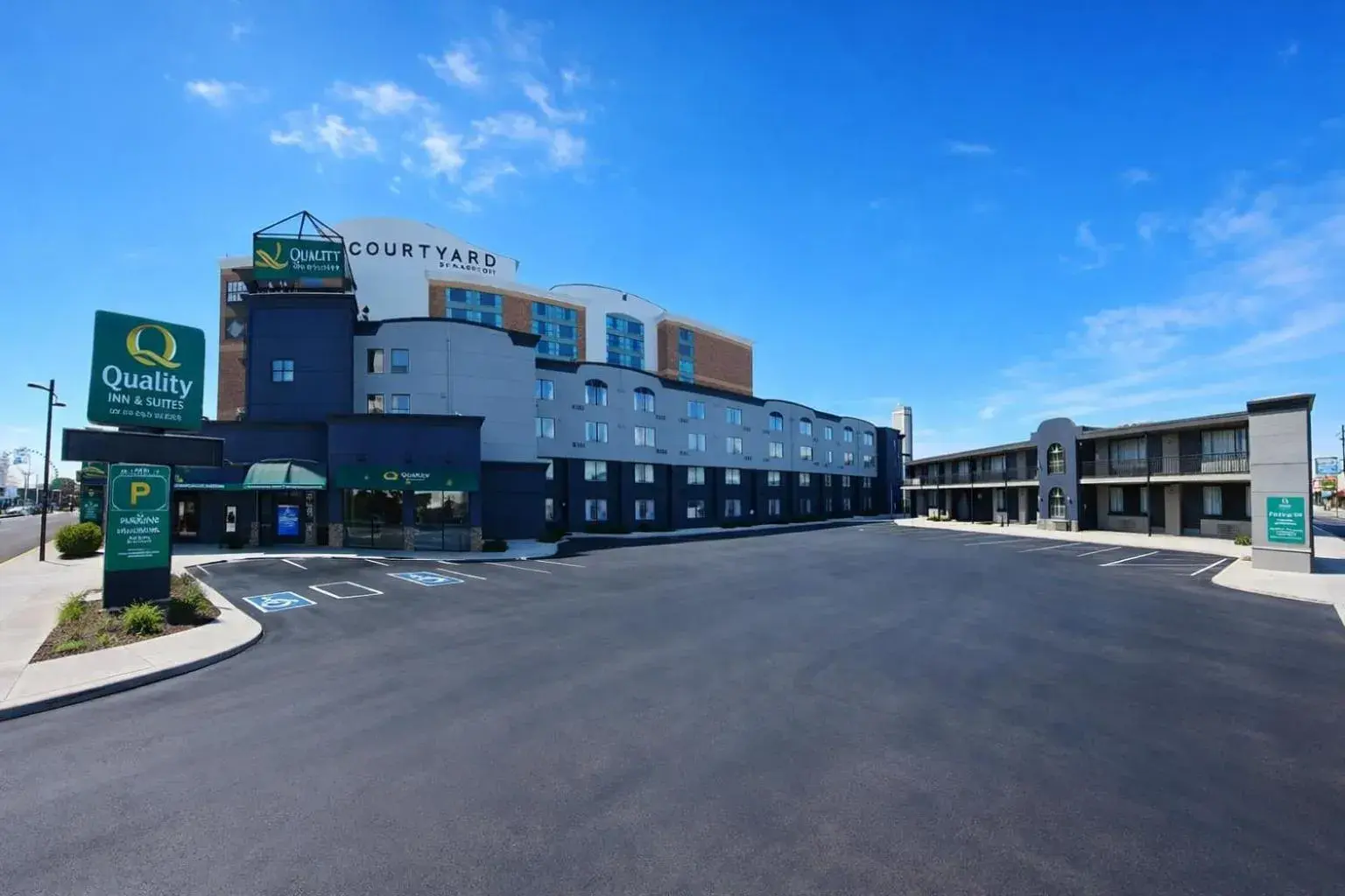 Property building in Quality Inn & Suites Property building in Quality Inn & Suites