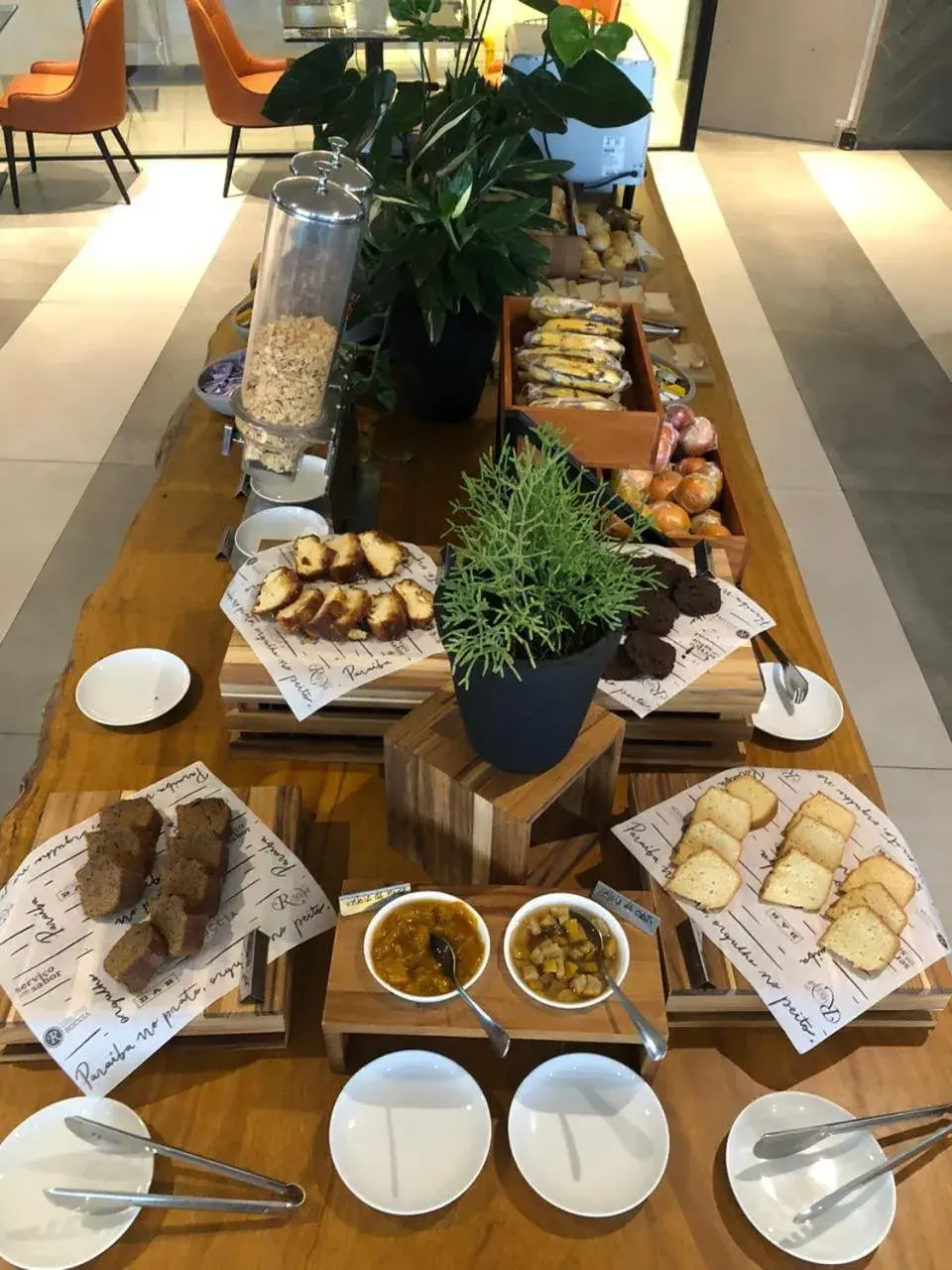 Buffet breakfast in Slaviero Campina Grande Buffet breakfast in Slaviero Campina Grande