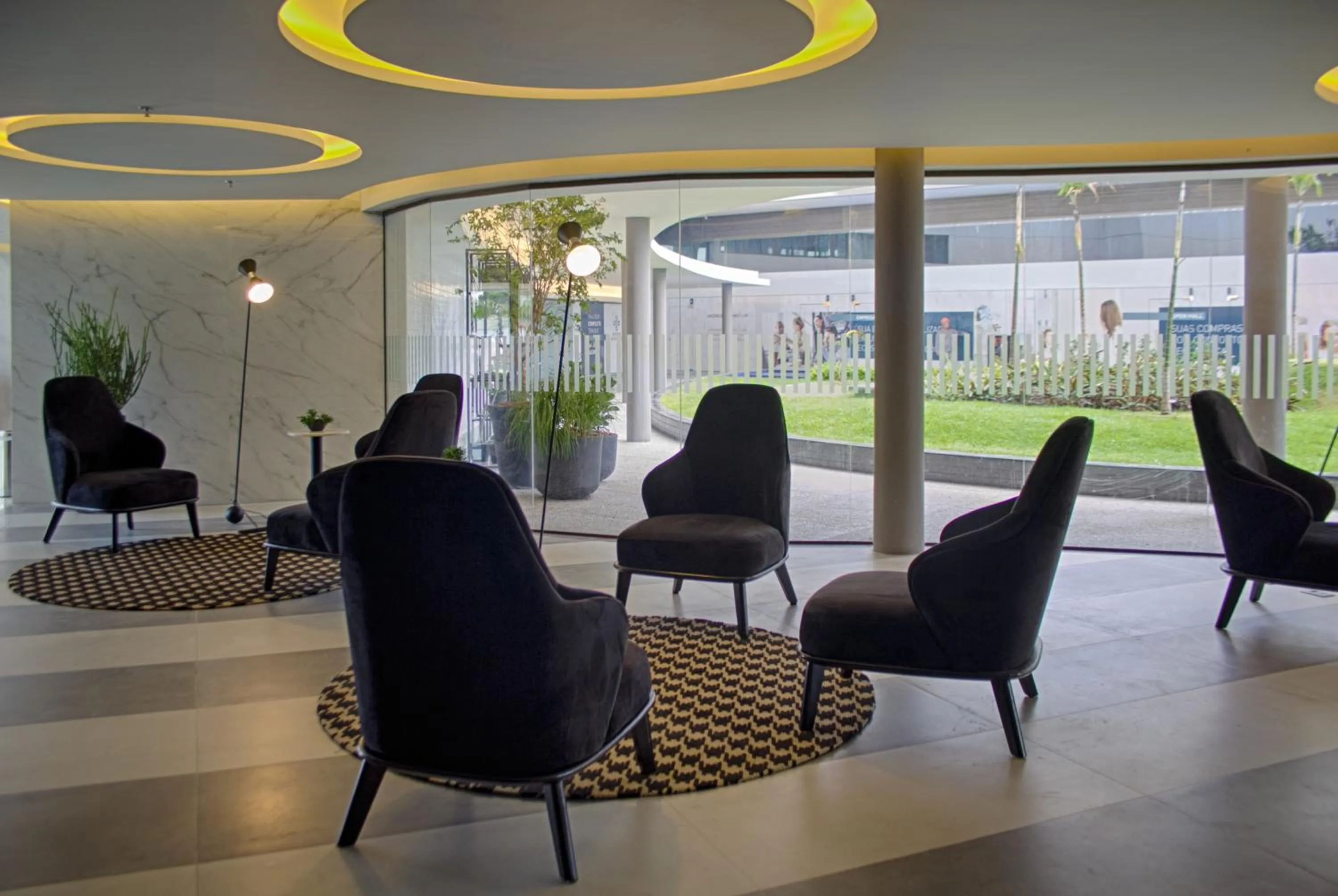 Lobby or reception in Slaviero Campina Grande